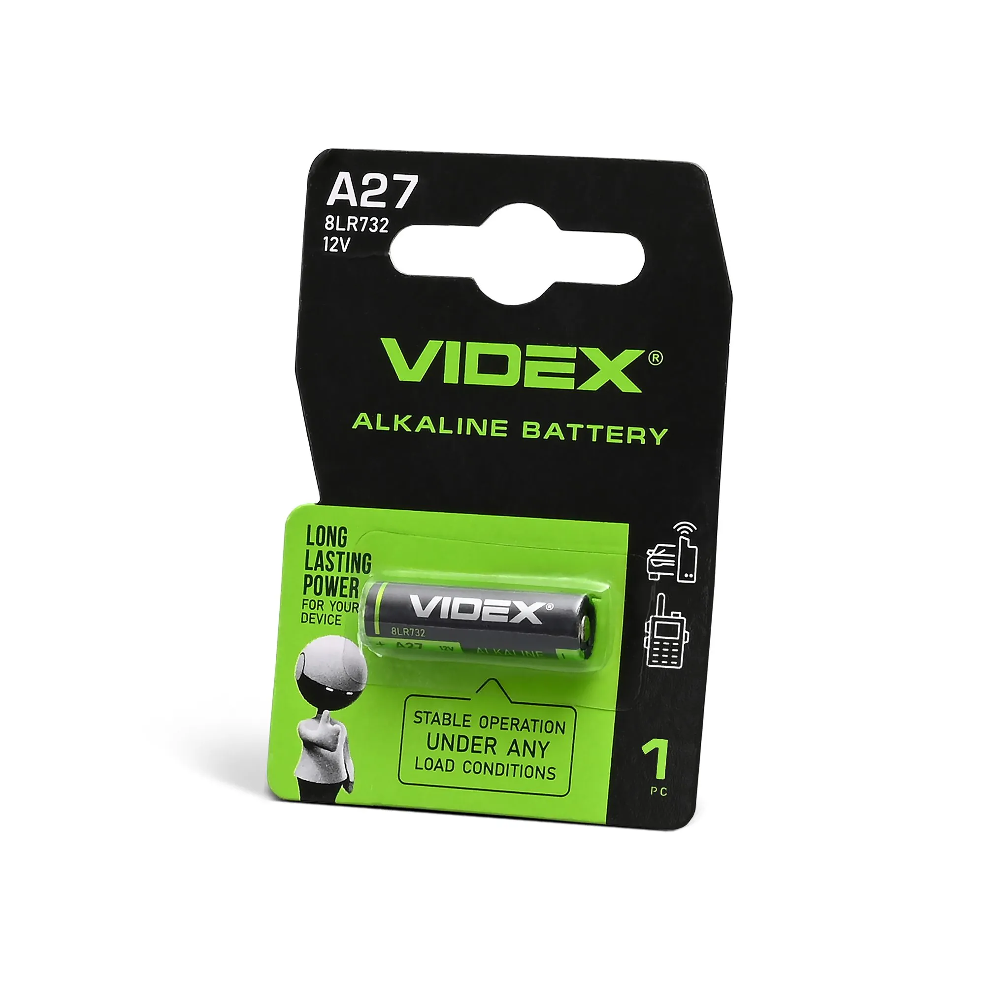 ⭐ Bateria alkaliczna VIDEX A27 12 V ⭐