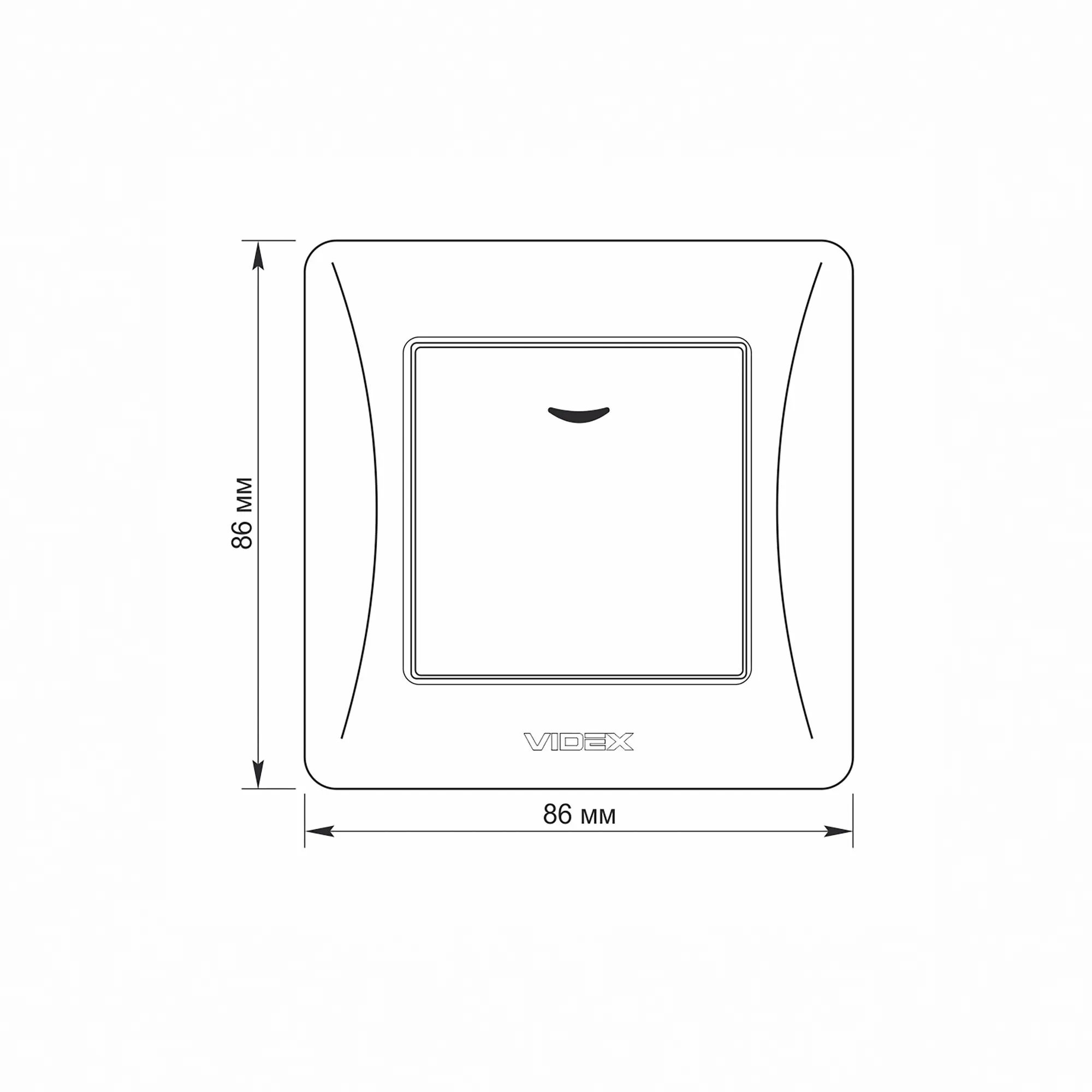 ⭐ Włącznik jednobiegunowy z podświetleniem LED czarny grafit BINERA ⭐