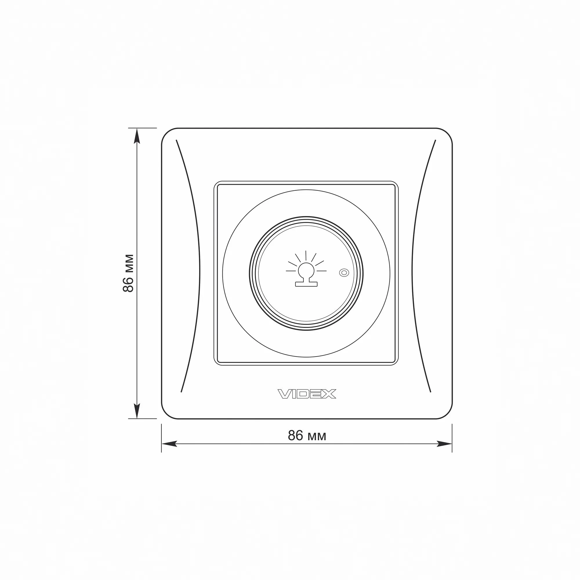 ⭐ Ściemniacz 600W biały VIDEX BINERA ⭐