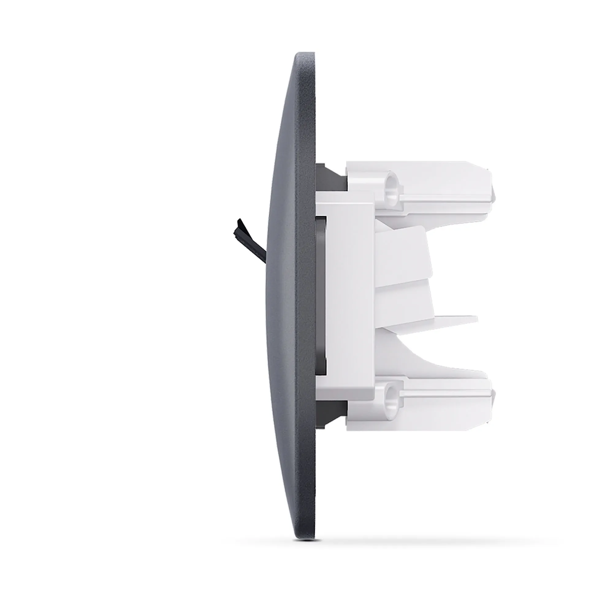 ⭐ Gniazdo komputerowe CAT6 pojedyncze czarne grafitowe VIDEX BINERA ⭐