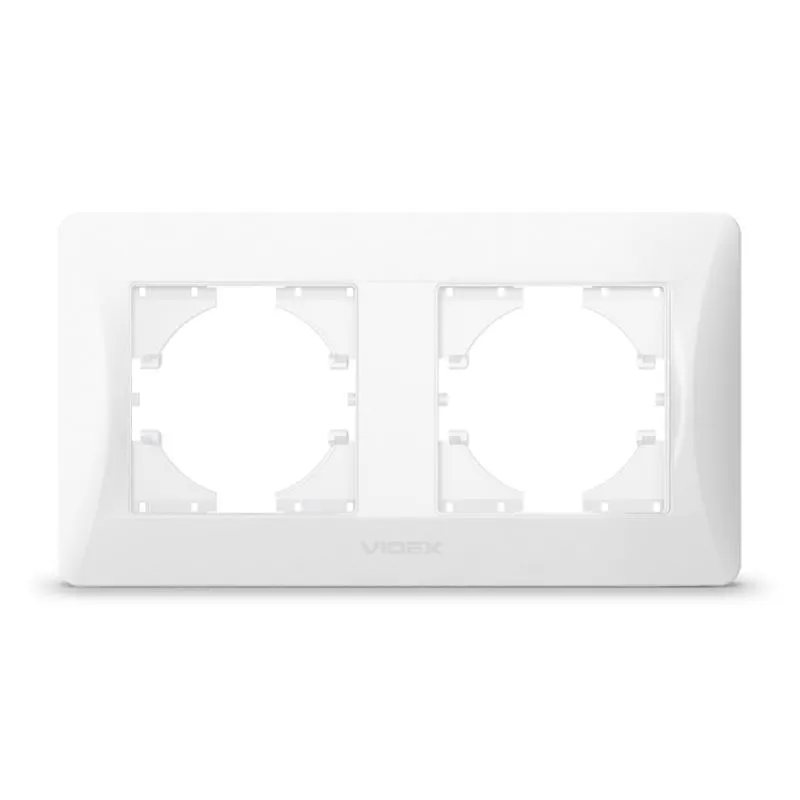 ⭐ Ramka pozioma 2-krotna biała VIDEX BINERA ⭐