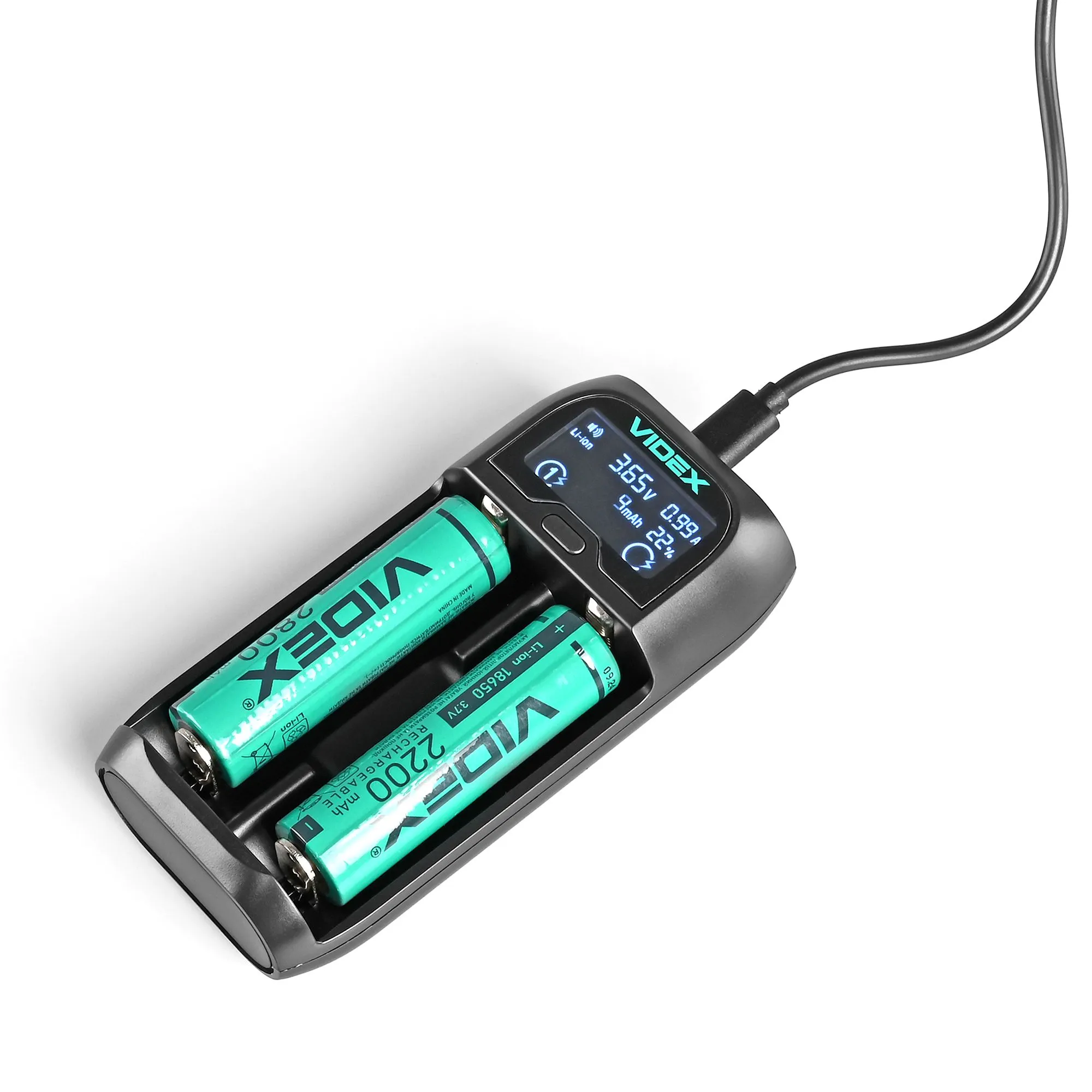 ⭐ Uniwersalna ładowarka akumulatorów VIDEX UD200 ⭐