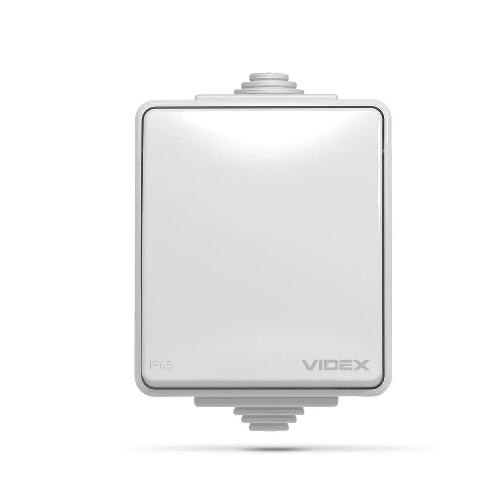 ⭐ Zewnętrzny wyłącznik jednopostaciowy IP65 szary BINERA ⭐