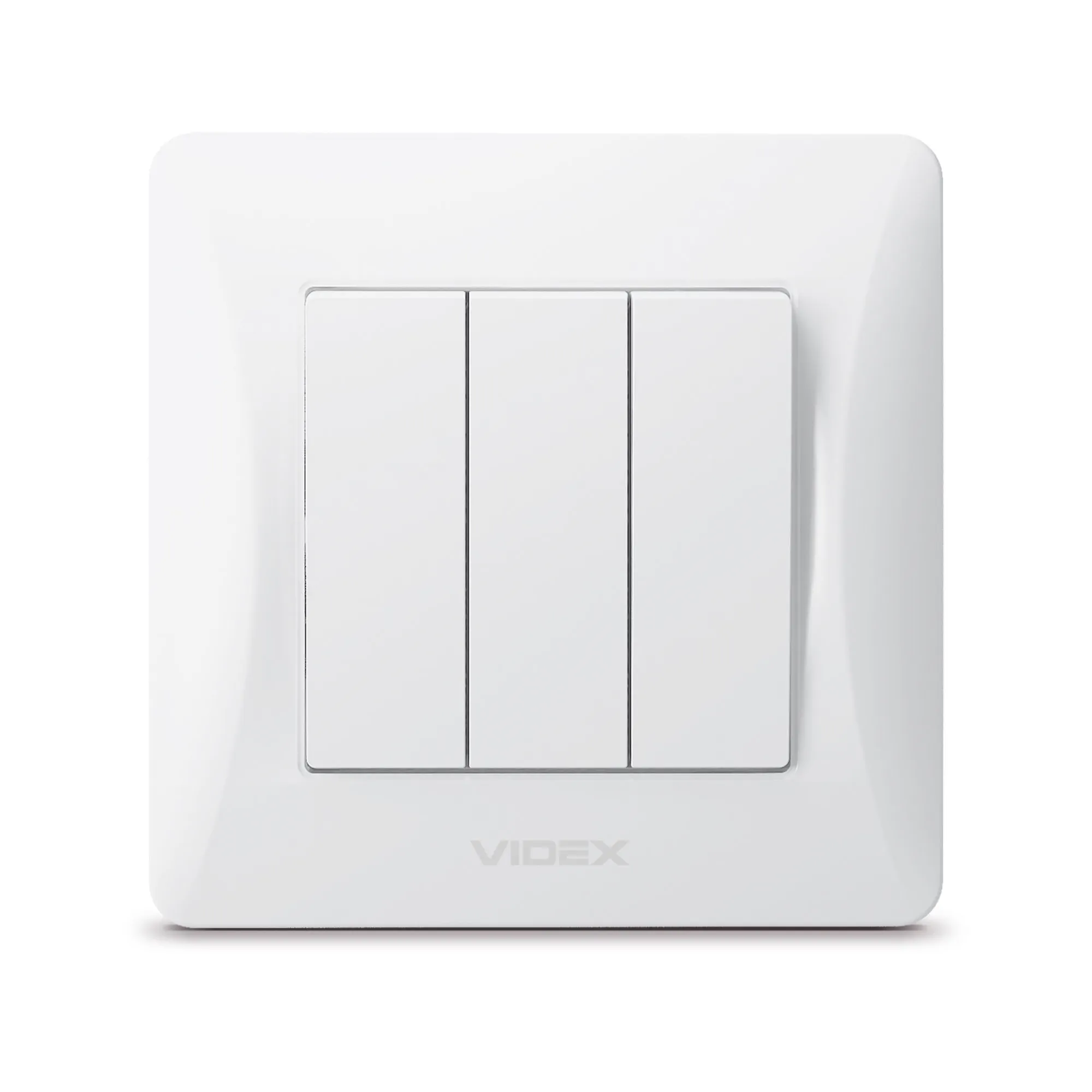 ⭐ Przełącznik 3-krotny biały VIDEX BINERA ⭐