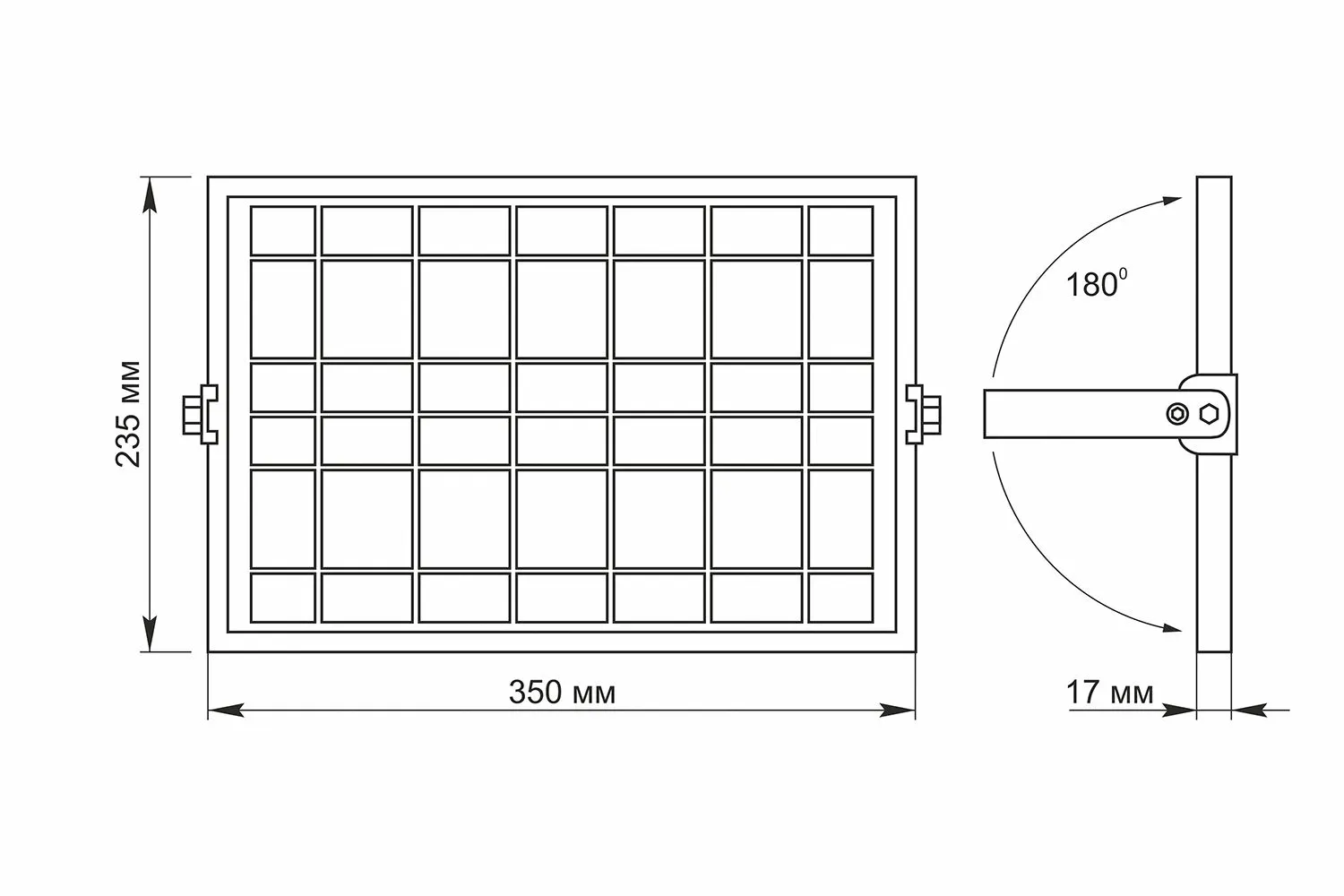 ⭐ LED Solarny Naświetlacz VIDEX 1000 lm 5000K IP65 ⭐