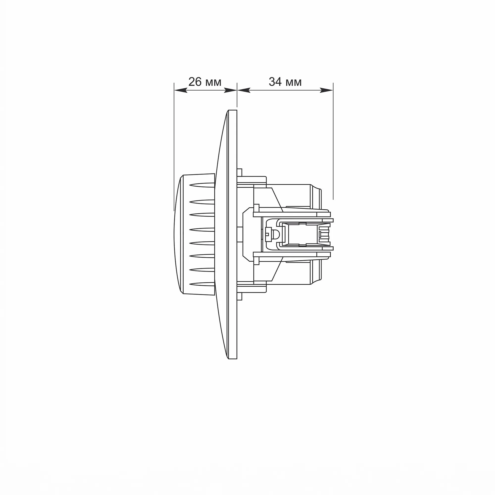 ⭐ Ściemniacz LED 200W biały VIDEX BINERA ⭐