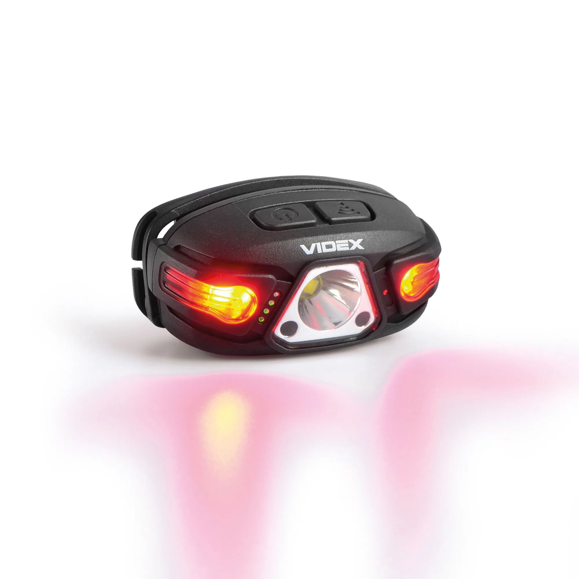 ⭐ Latarka czołowa LED VIDEX 330Lm 5000K USB-C IP67 ⭐