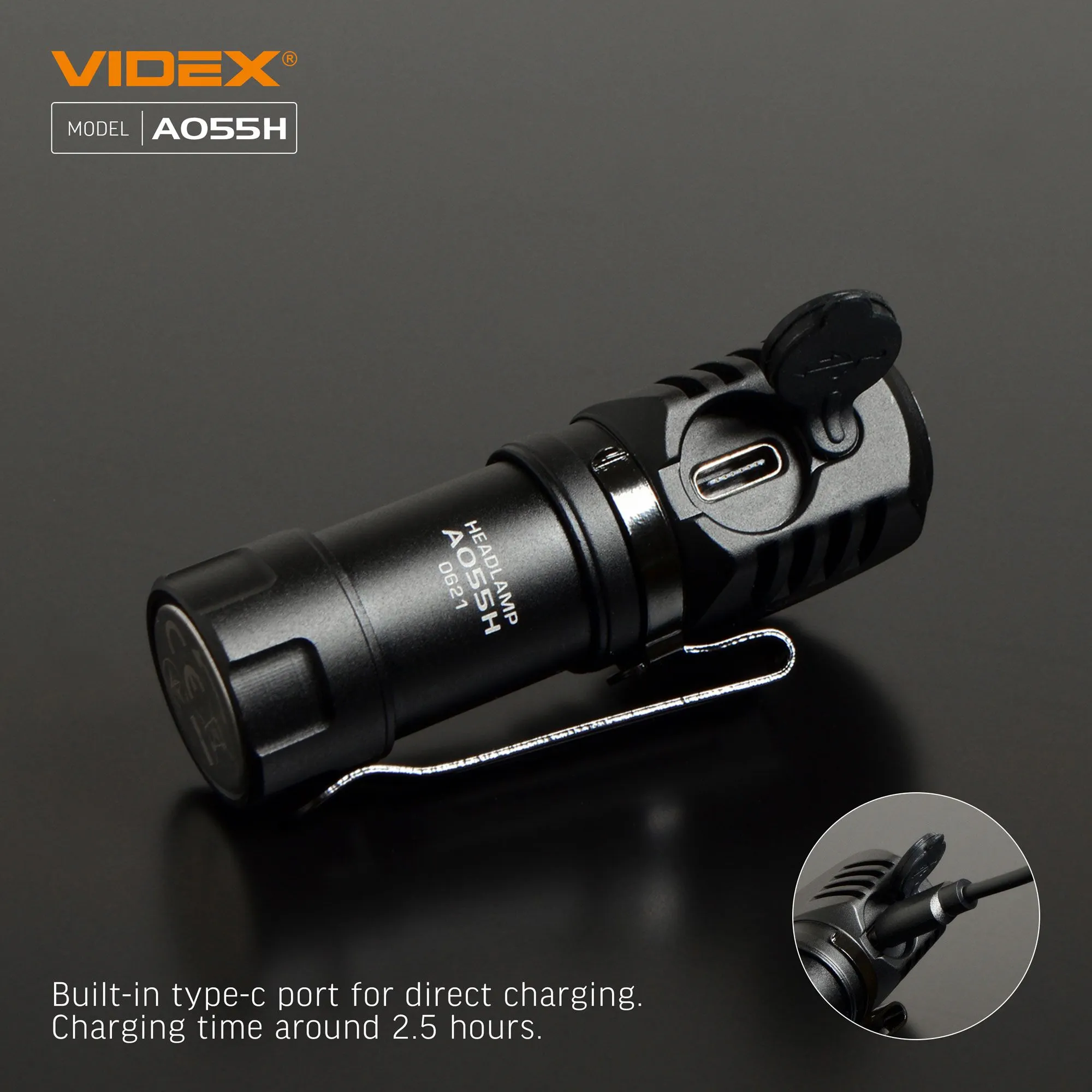 ⭐ Latarka LED przenośna VIDEX 600Lm 5700K IP68 ⭐