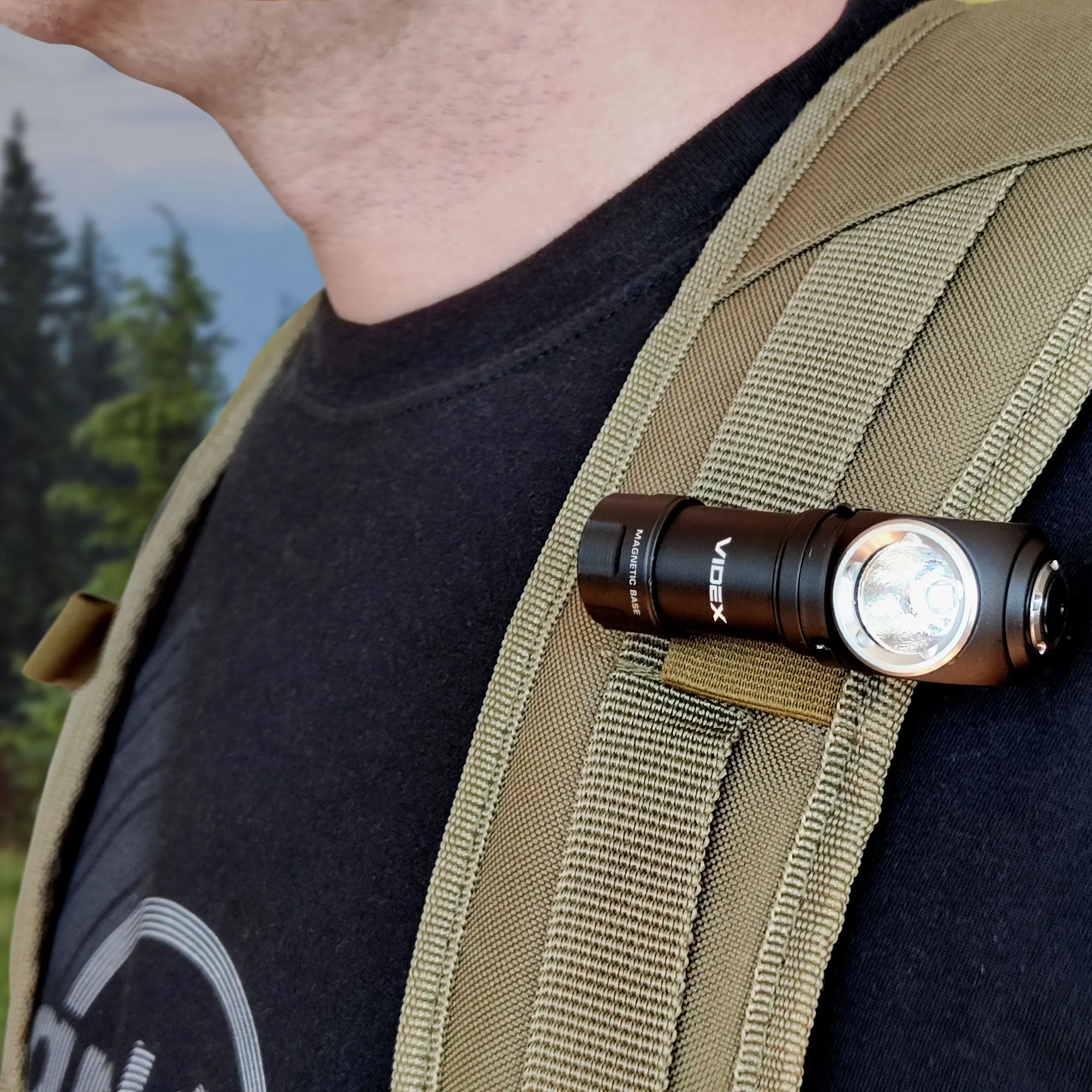 ⭐ Latarka LED przenośna VIDEX 600Lm 5700K IP68 ⭐