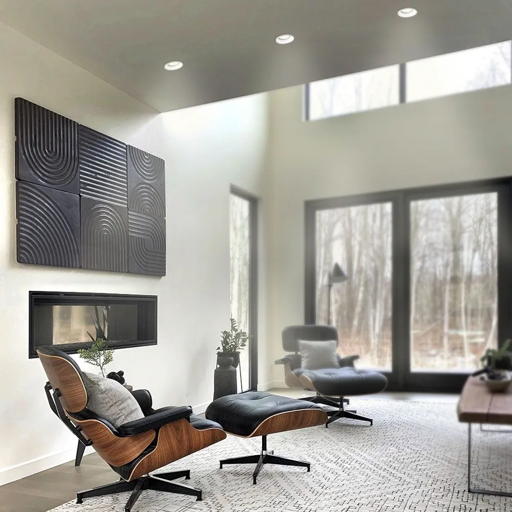 ⭐ Oprawa wpuszczana sufitowa z reflektorem GU10 biała ⭐