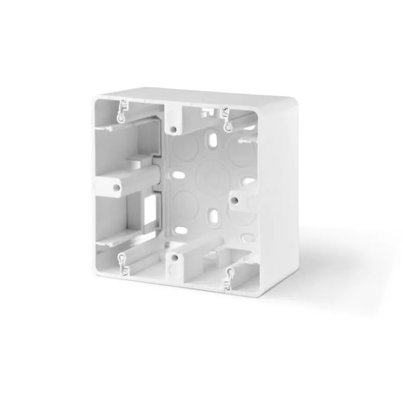 ⭐ Puszka natynkowa pojedyncza biała VIDEX BINERA ⭐