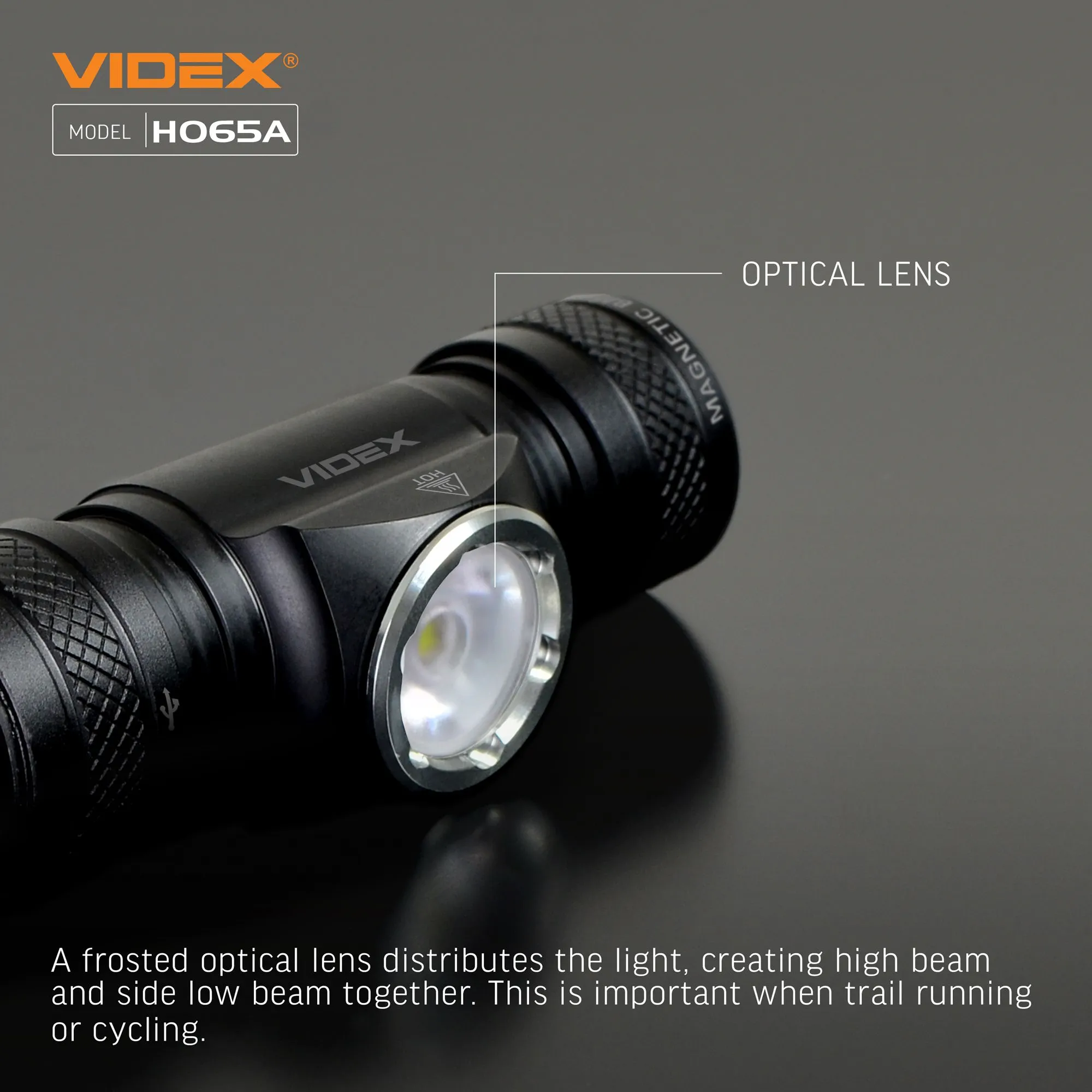 ⭐ Czołówka LED VIDEX 1200Lm 5000K IP68 ⭐