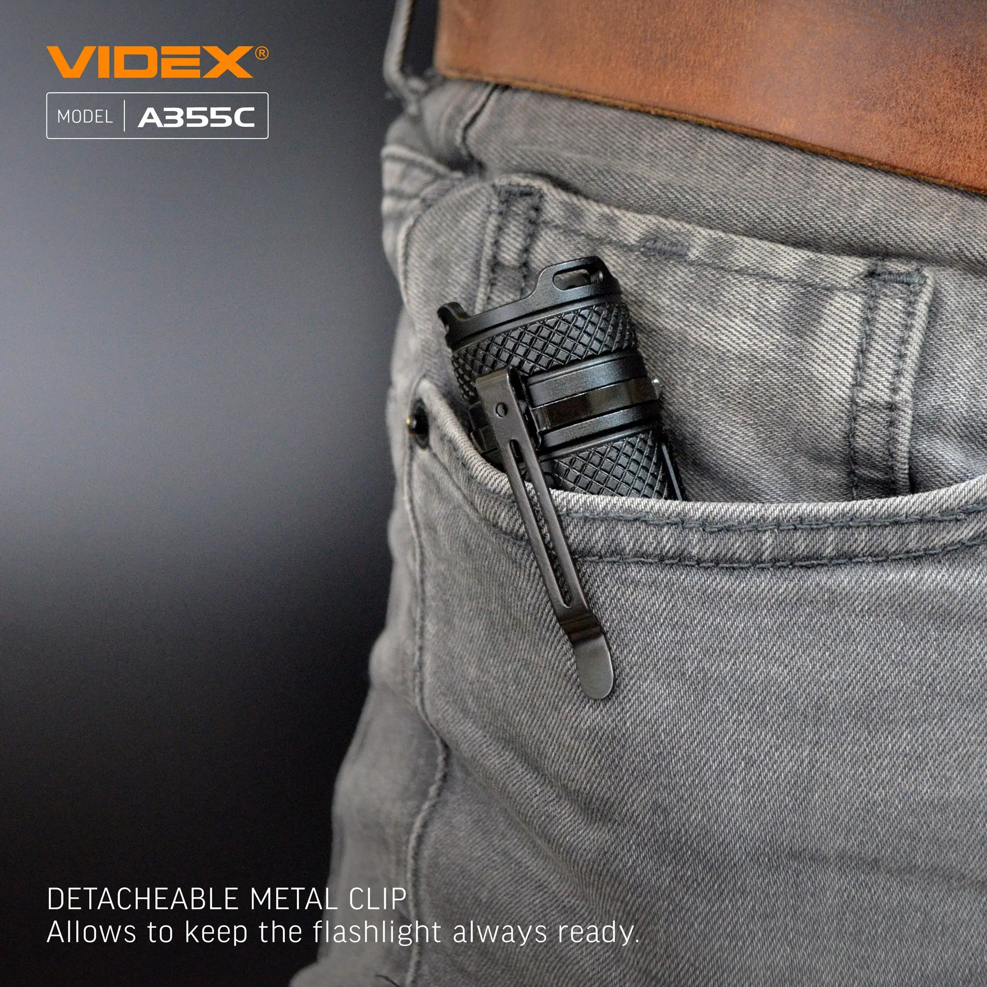 ⭐ Latarka LED przenośna VIDEX 4000Lm 5000K ⭐