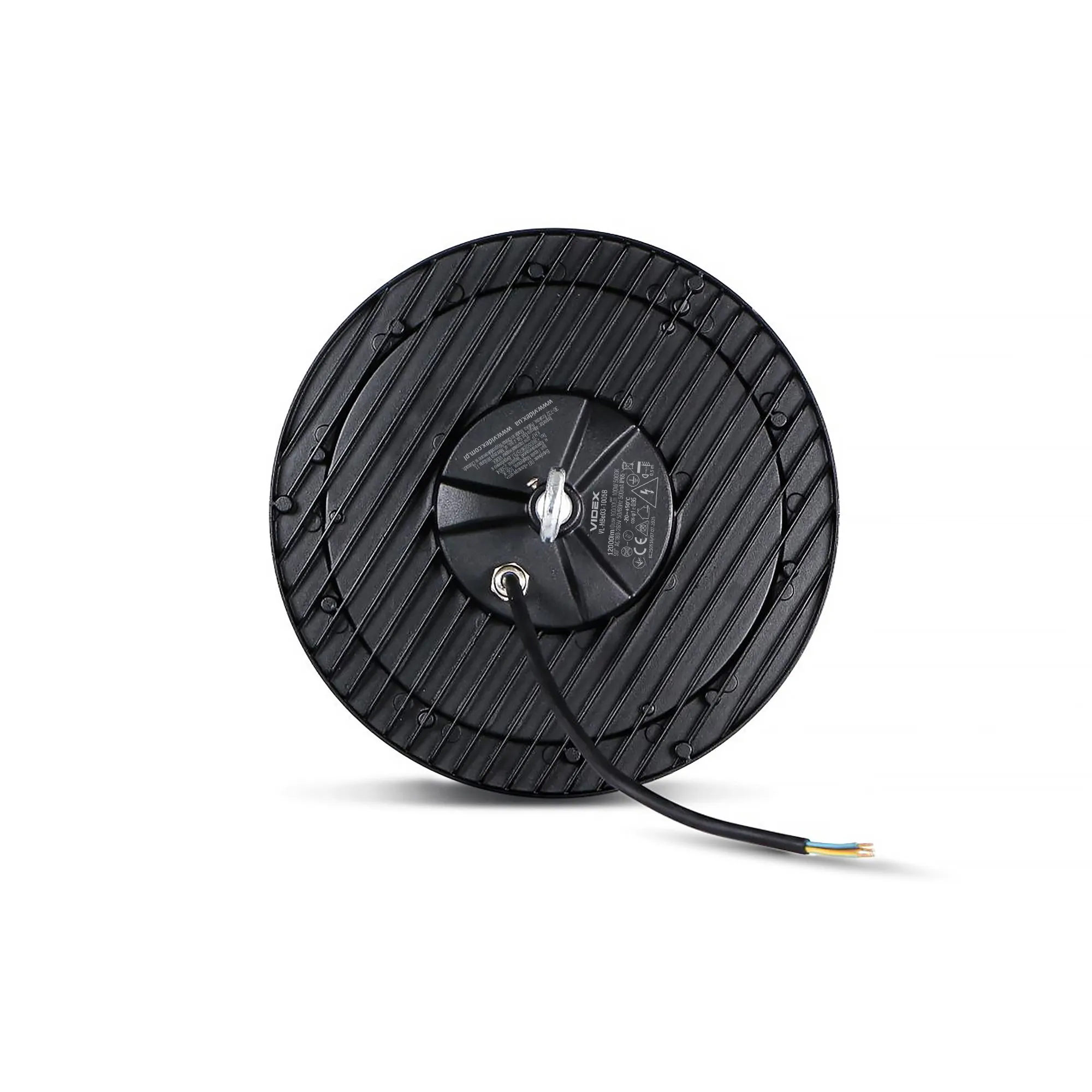 ⭐ Lampa przemysłowa LED High Bay 100W 5000K IP65 czarna ⭐