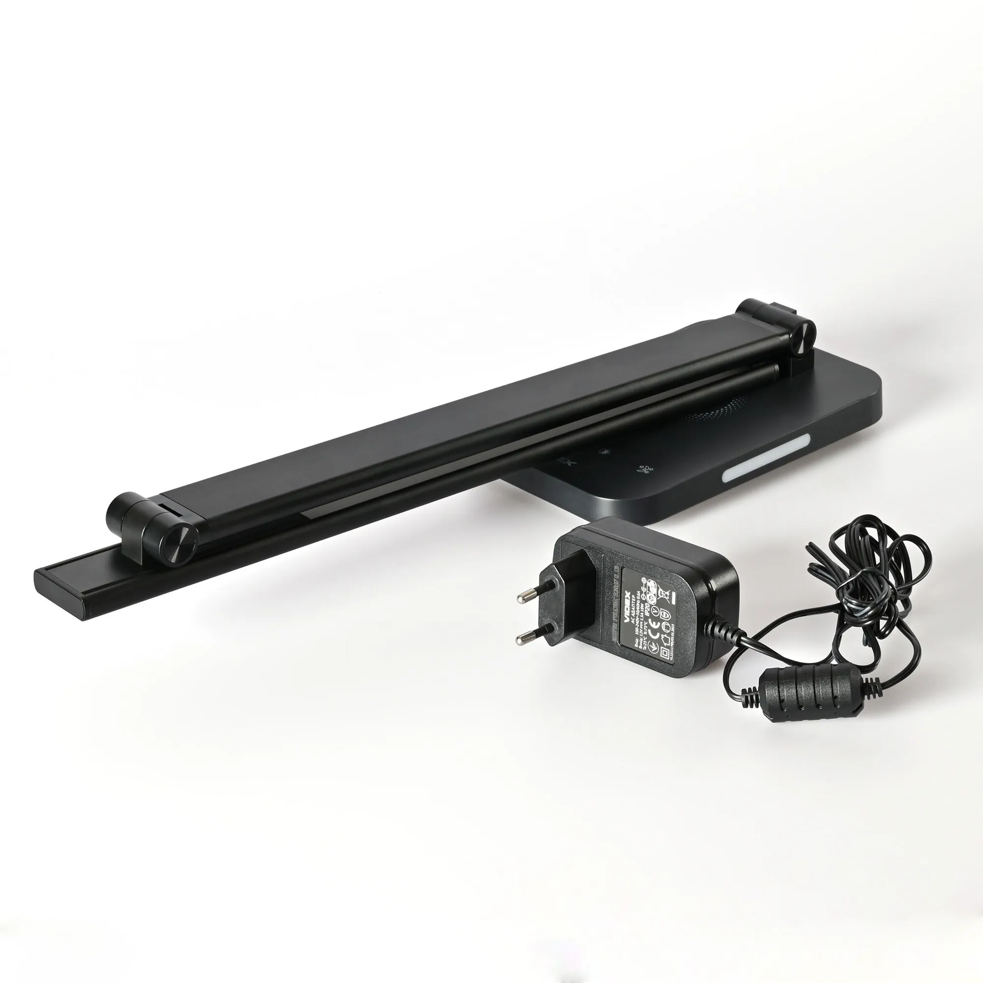 ⭐ Lampka biurkowa LED z ładowaniem bezprzewodowym VIDEX czarna ⭐