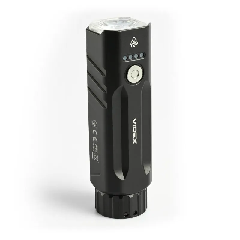 ⭐ Lampka rowerowa LED VIDEX 2000Lm 5000K IP68 ⭐