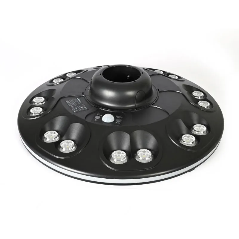 ⭐ LED Solarna Lampa Parkowa z czujnikiem ruchu ⭐