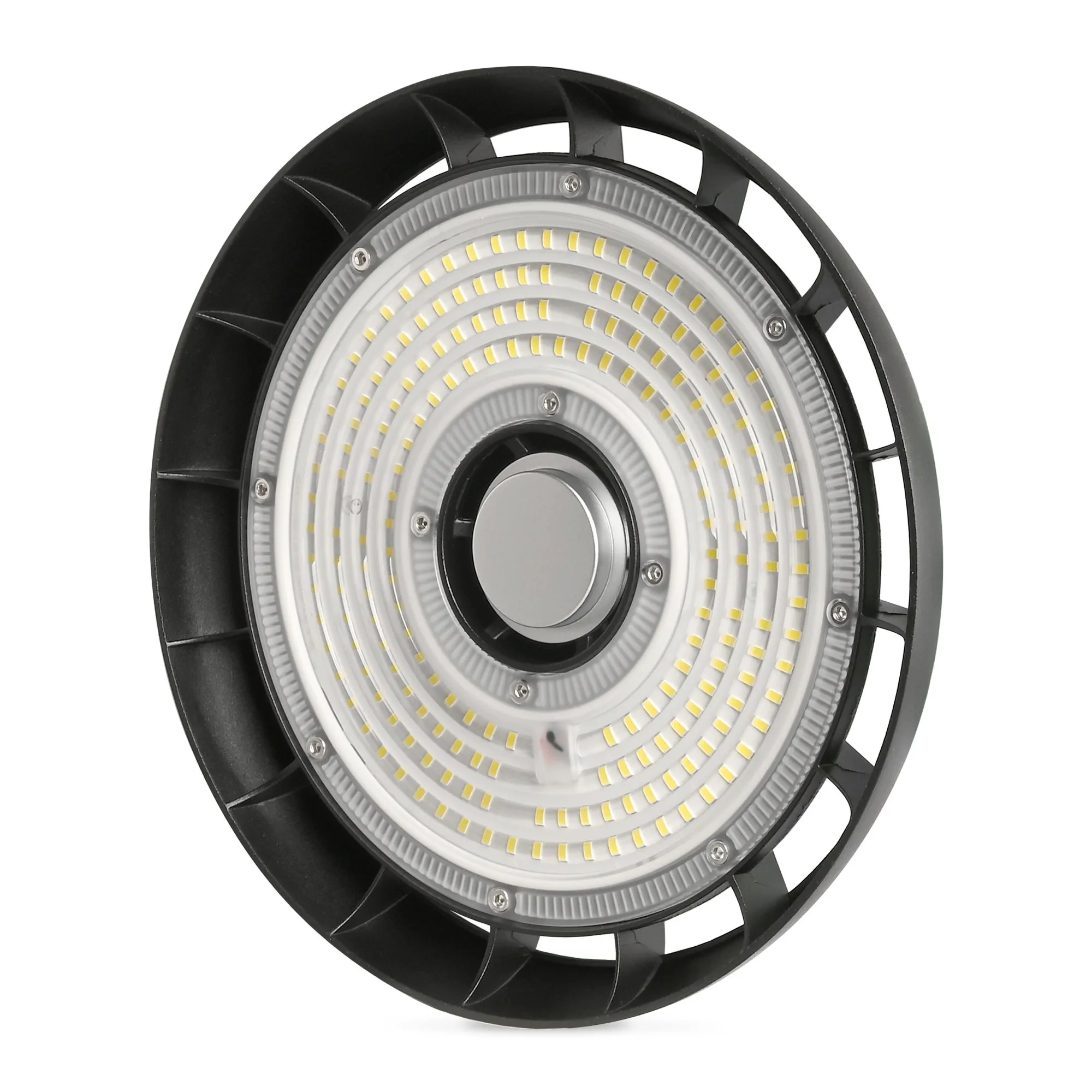 ⭐ Lampa przemysłowa LED High Bay 100W 5000K IP65 czarna ⭐