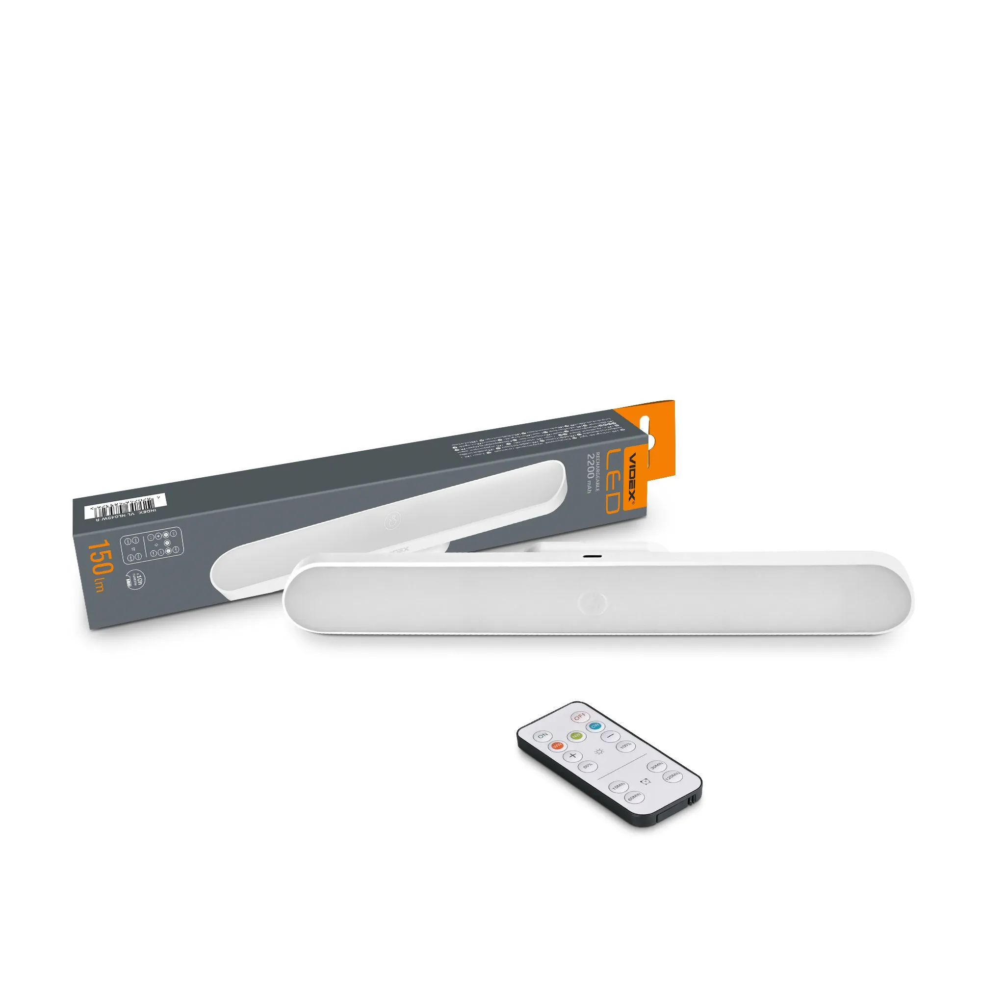 ⭐ Lampka LED ładowalna z pilotem VIDEX ⭐