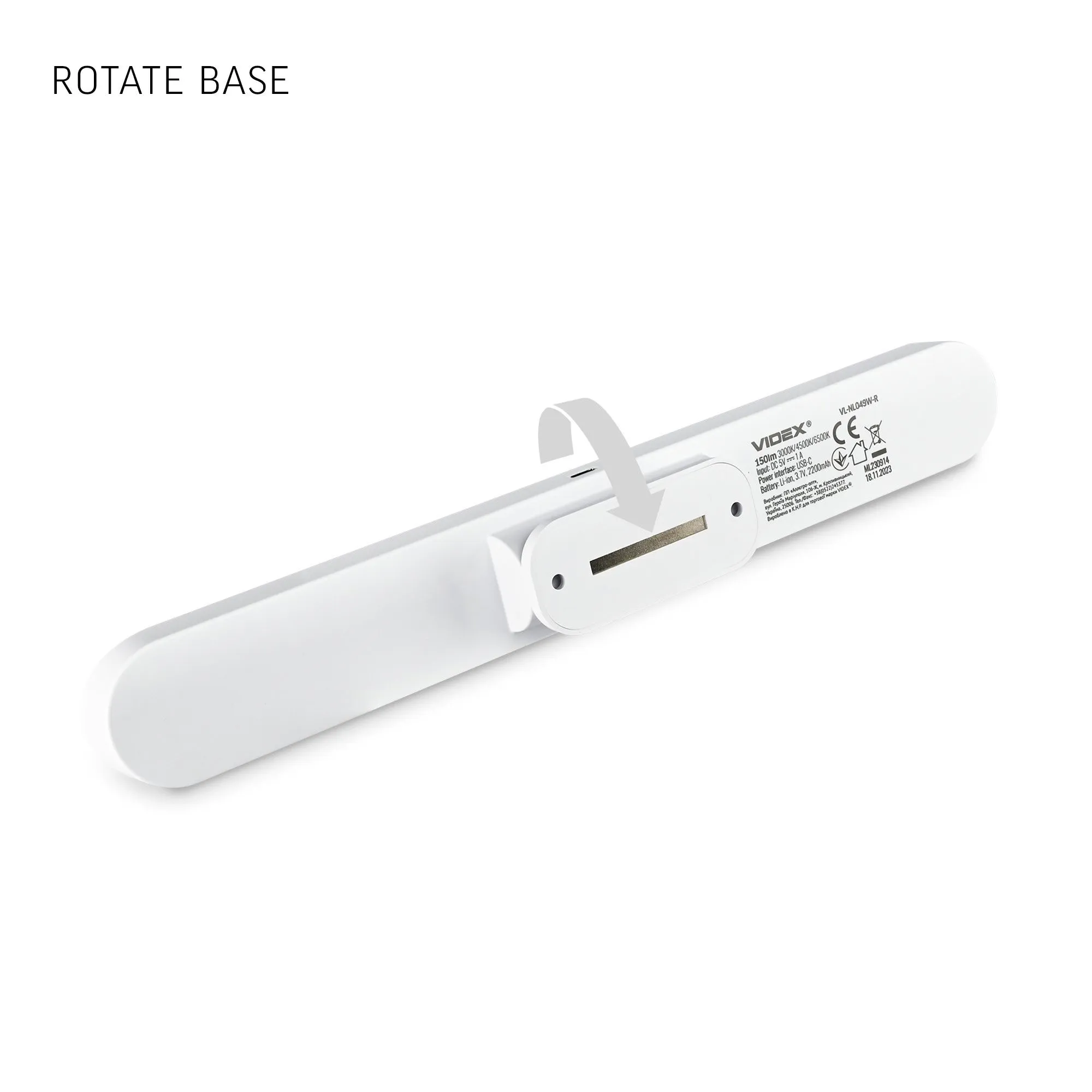 ⭐ Lampka LED ładowalna z pilotem VIDEX ⭐