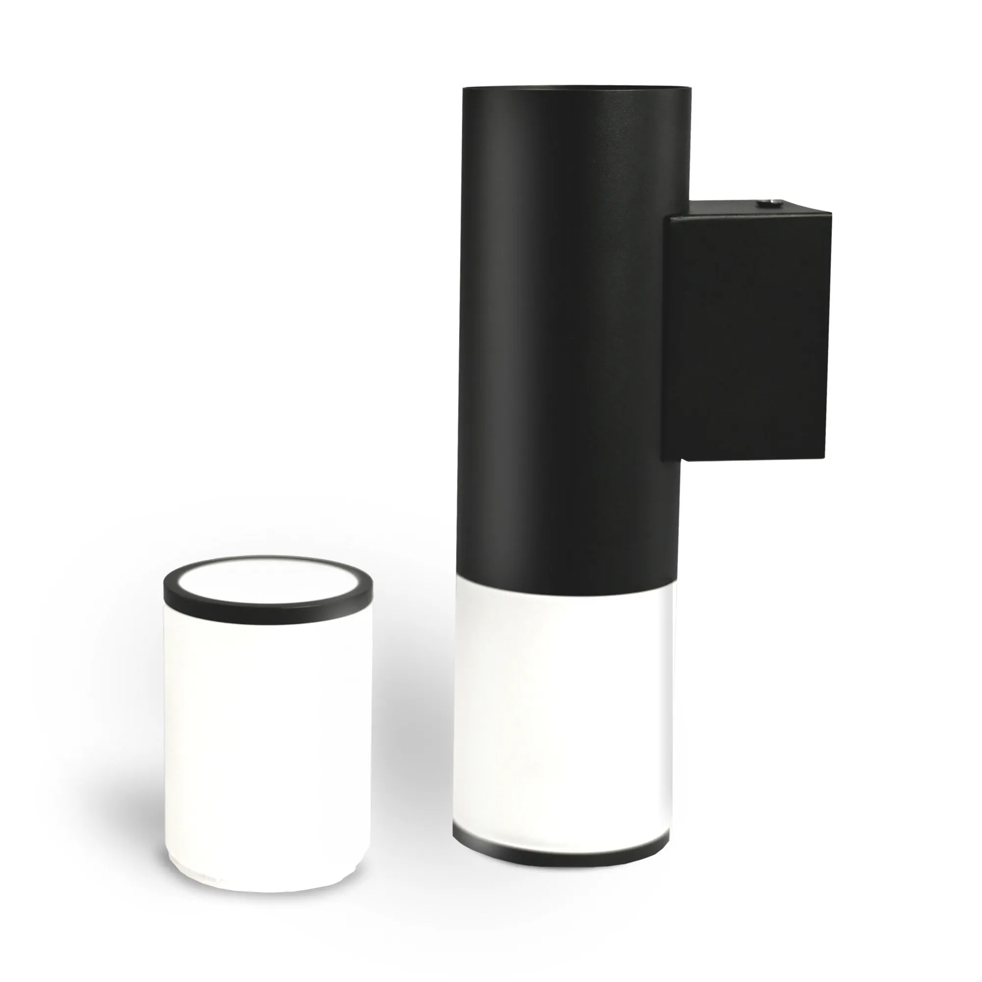 ⭐ Oprawa LED ścienna VIDEX 2xGU10 IP54 czarna ⭐