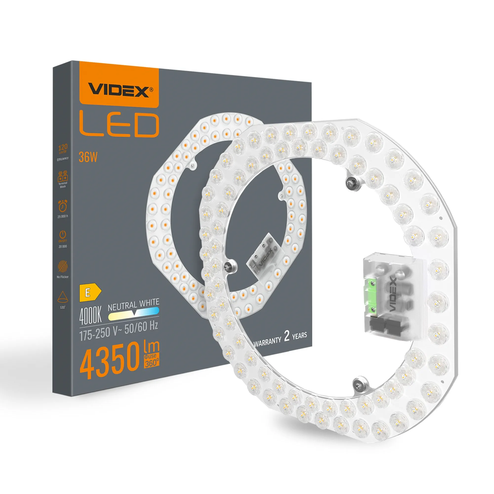 ⭐ Moduł LED VIDEX 36W 4000K do montażu wewnętrznego ⭐