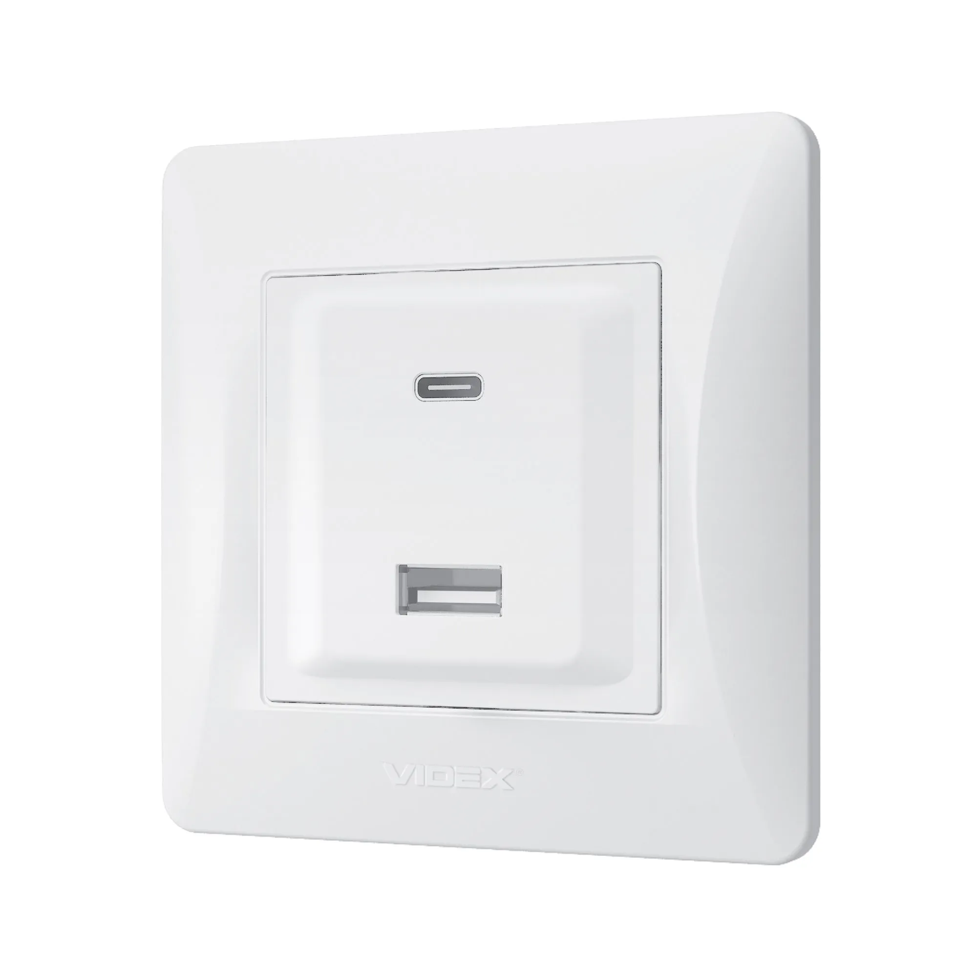 ⭐ Gniazdo z USB-A i USB-C PD20W białe VIDEX BINERA ⭐