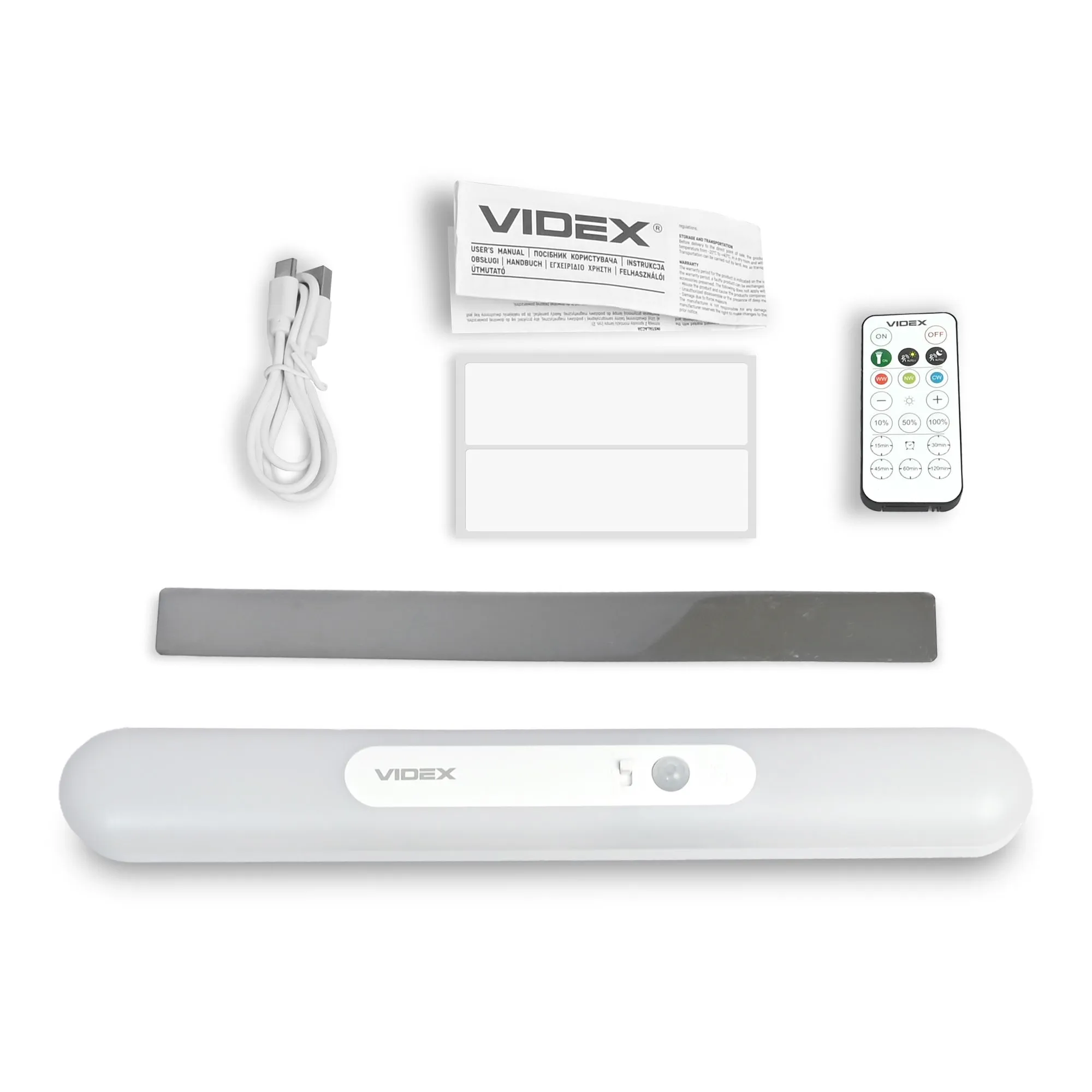 ⭐ Lampka LED z czujnikiem ruchu i ładowaniem USB-C ⭐