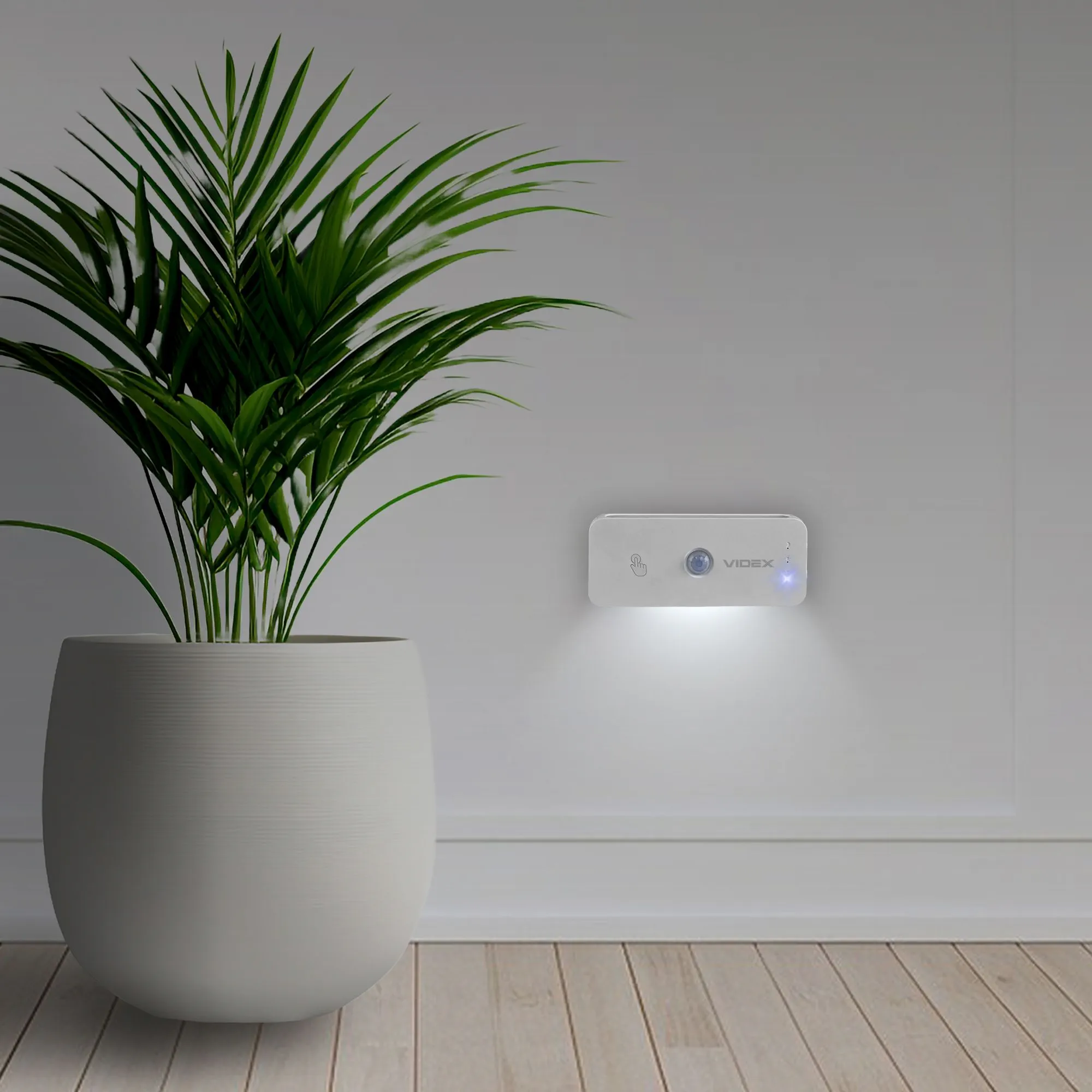 ⭐ LED Nocna Lampka Akumulatorowa z Czujnikiem Ruchu VIDEX ⭐