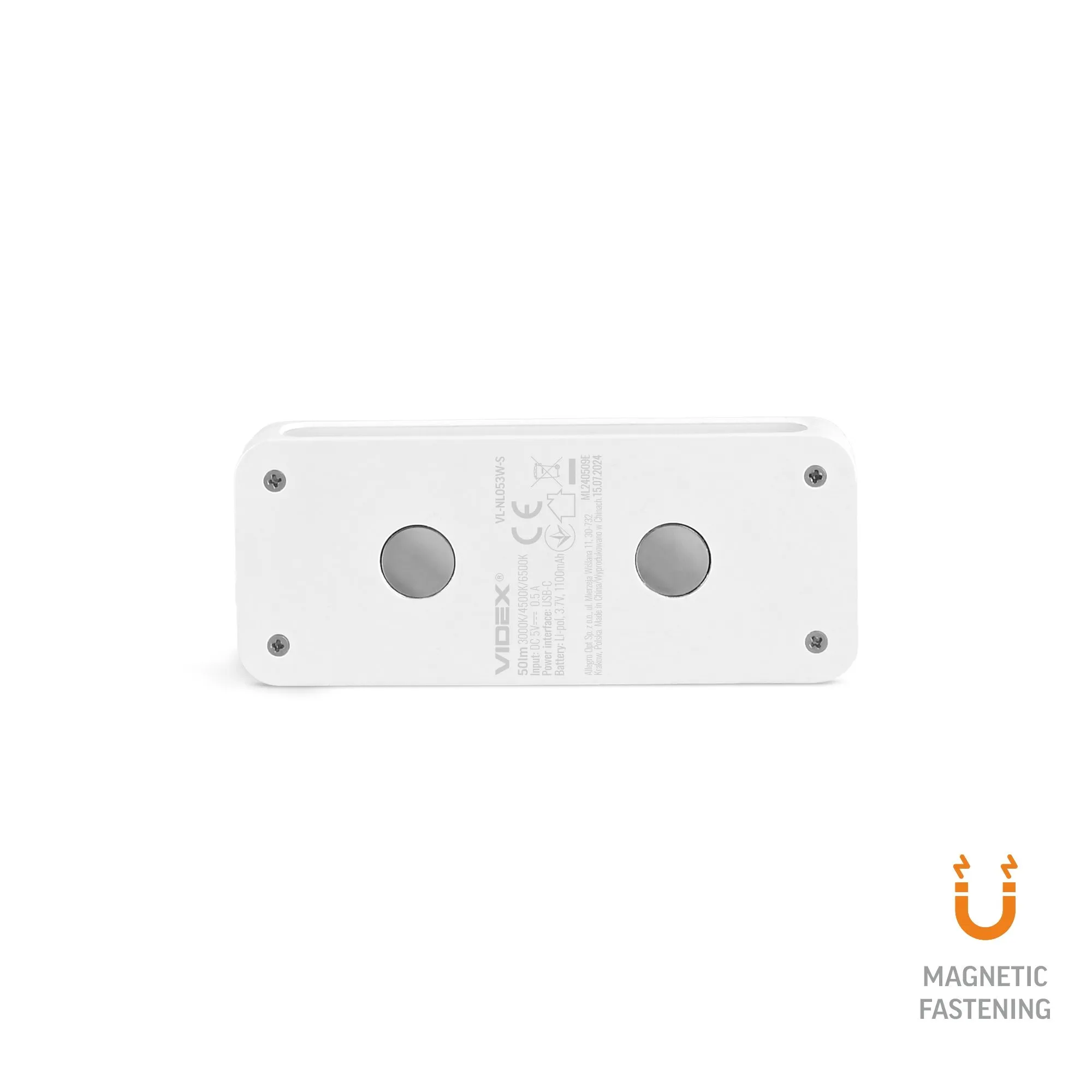 ⭐ LED Nocna Lampka Akumulatorowa z Czujnikiem Ruchu VIDEX ⭐