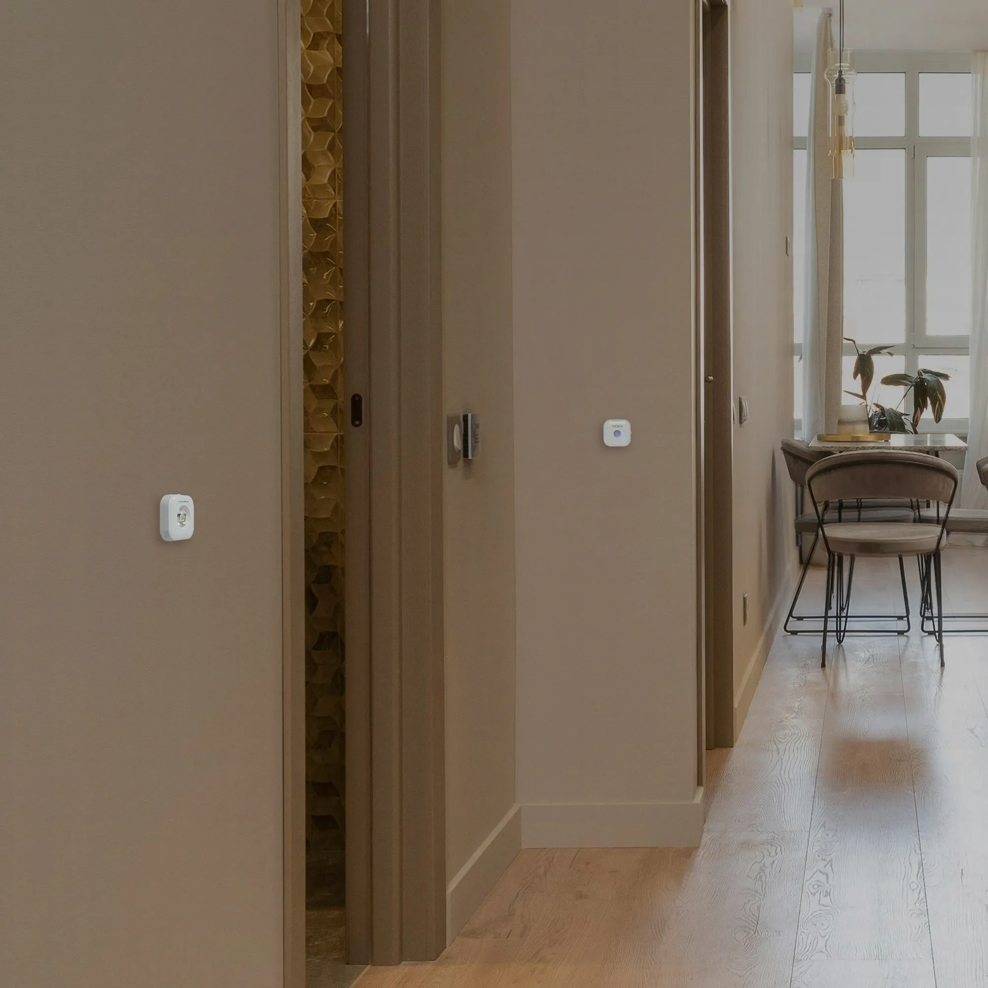 ⭐ LED ładowalna lampka nocna z czujnikiem ruchu VIDEX ⭐