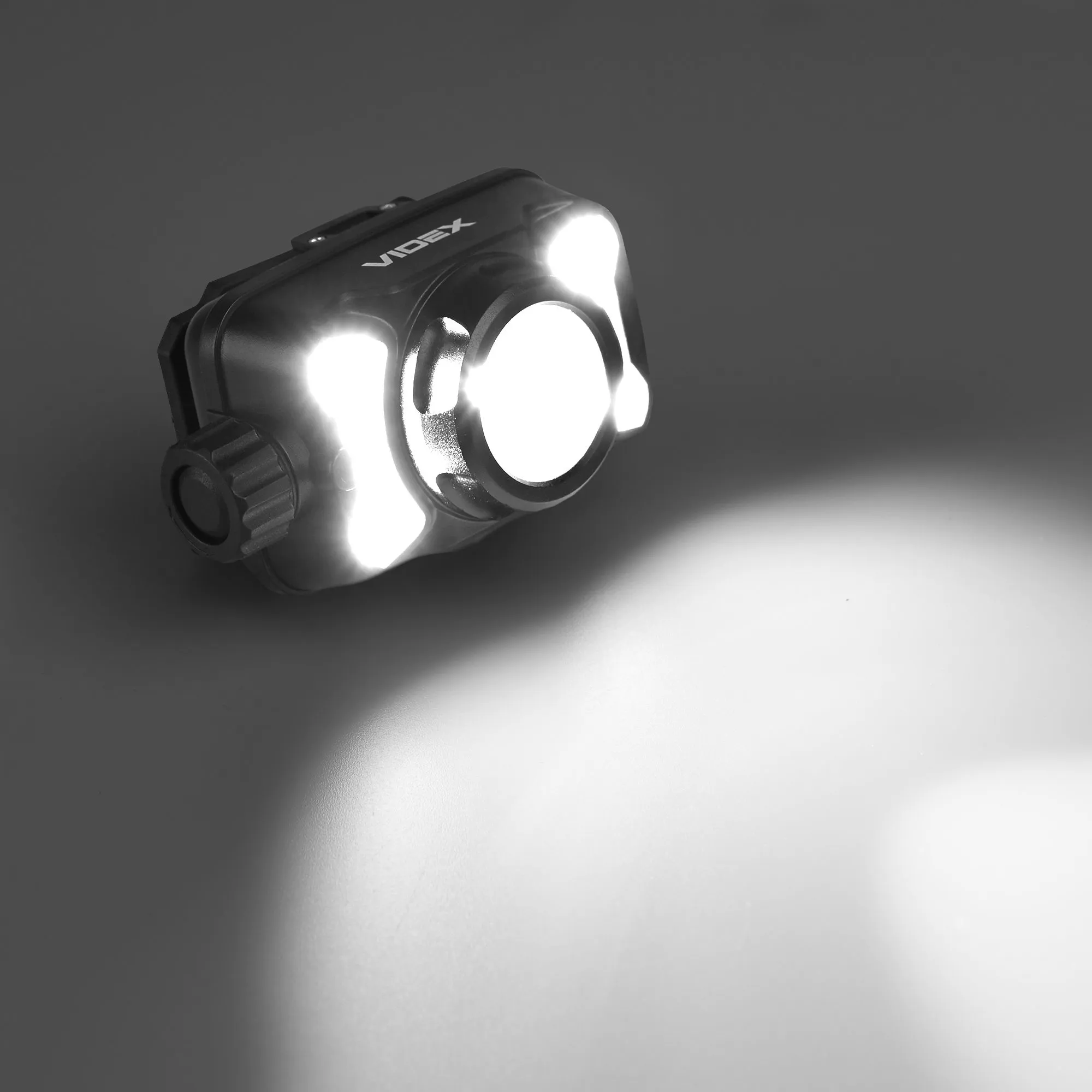 ⭐ Czołówka LED VIDEX 700Lm 5000K z USB-C i IP55 ⭐