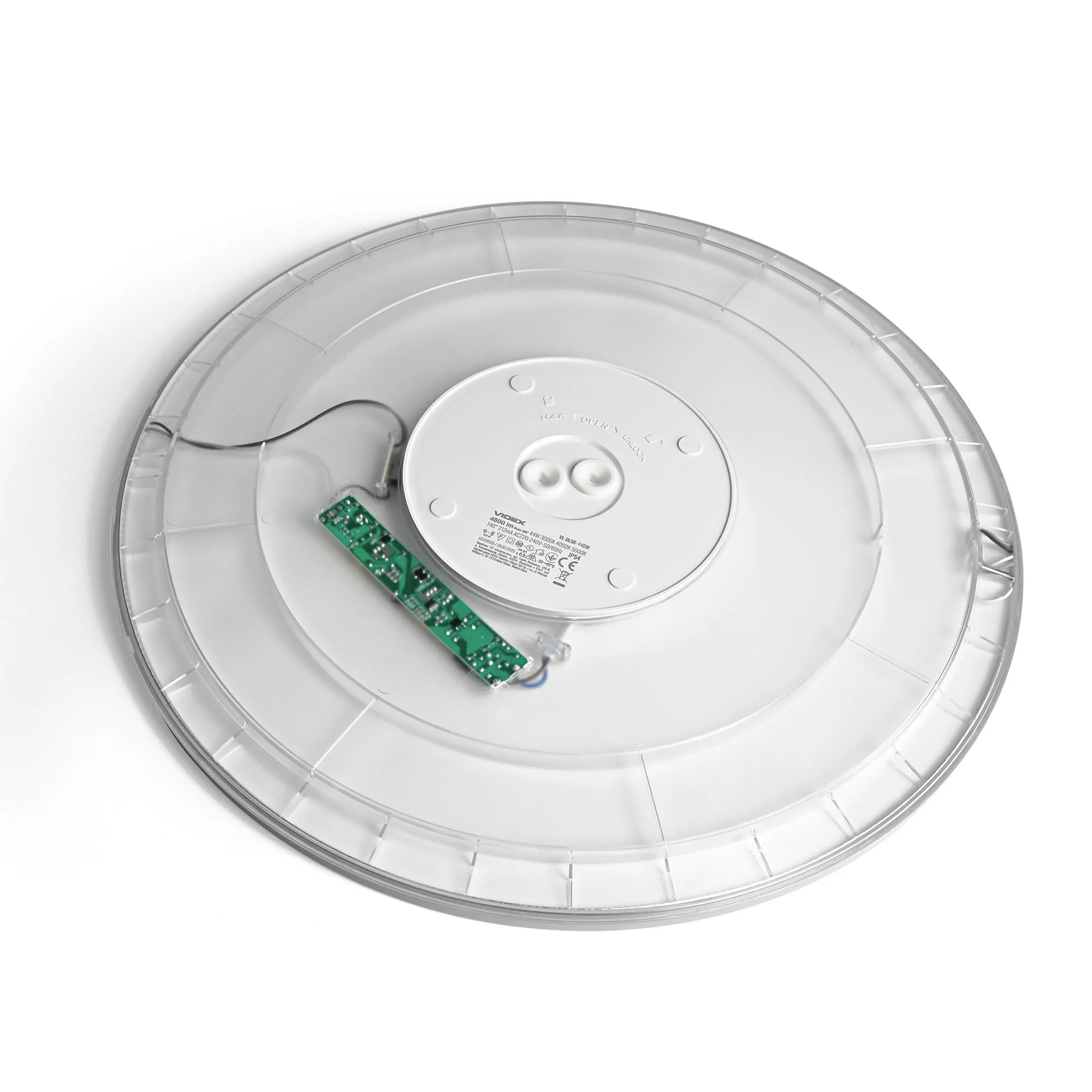 ⭐ Plafon LED z dekoracyjnym podświetleniem 44W 3000K-5000K biały ⭐