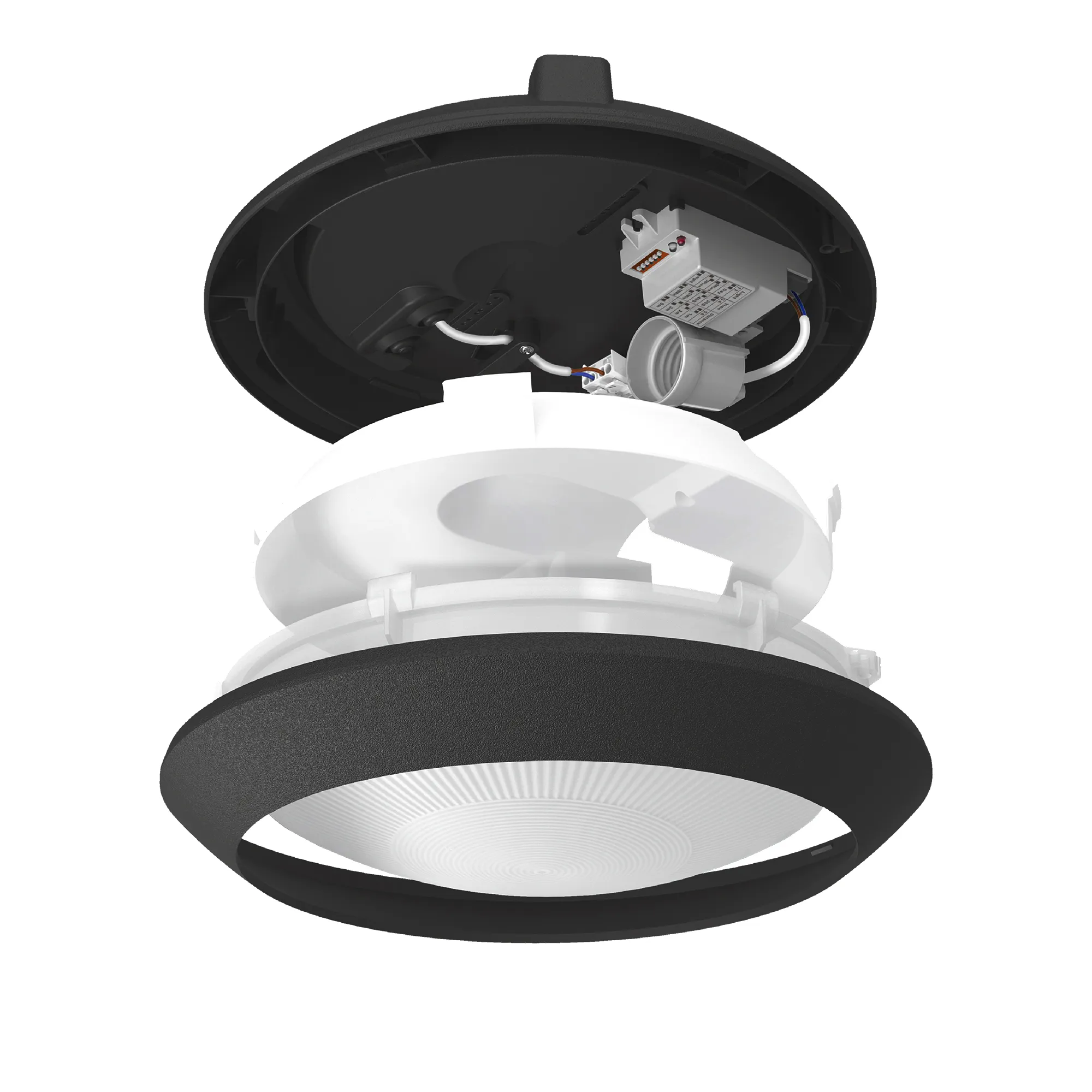 Oprawa sufitowa z czujnikiem ruchu mikrofalowego