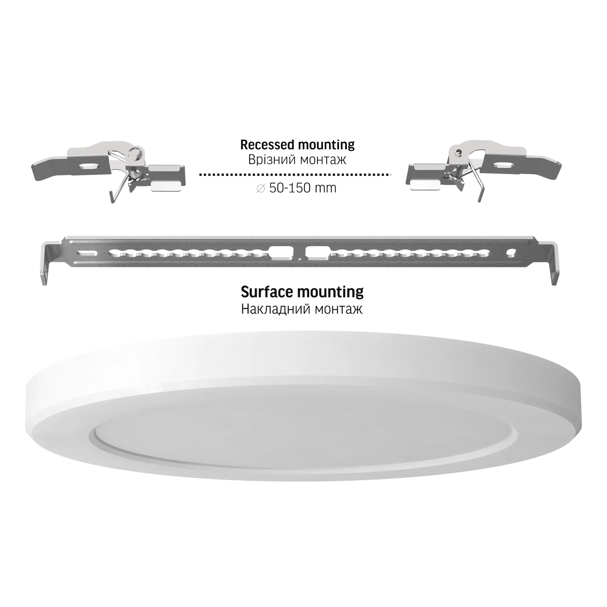 LED Lampa sufitowa VIDEX DL6R 18W – oświetlenie ogólne