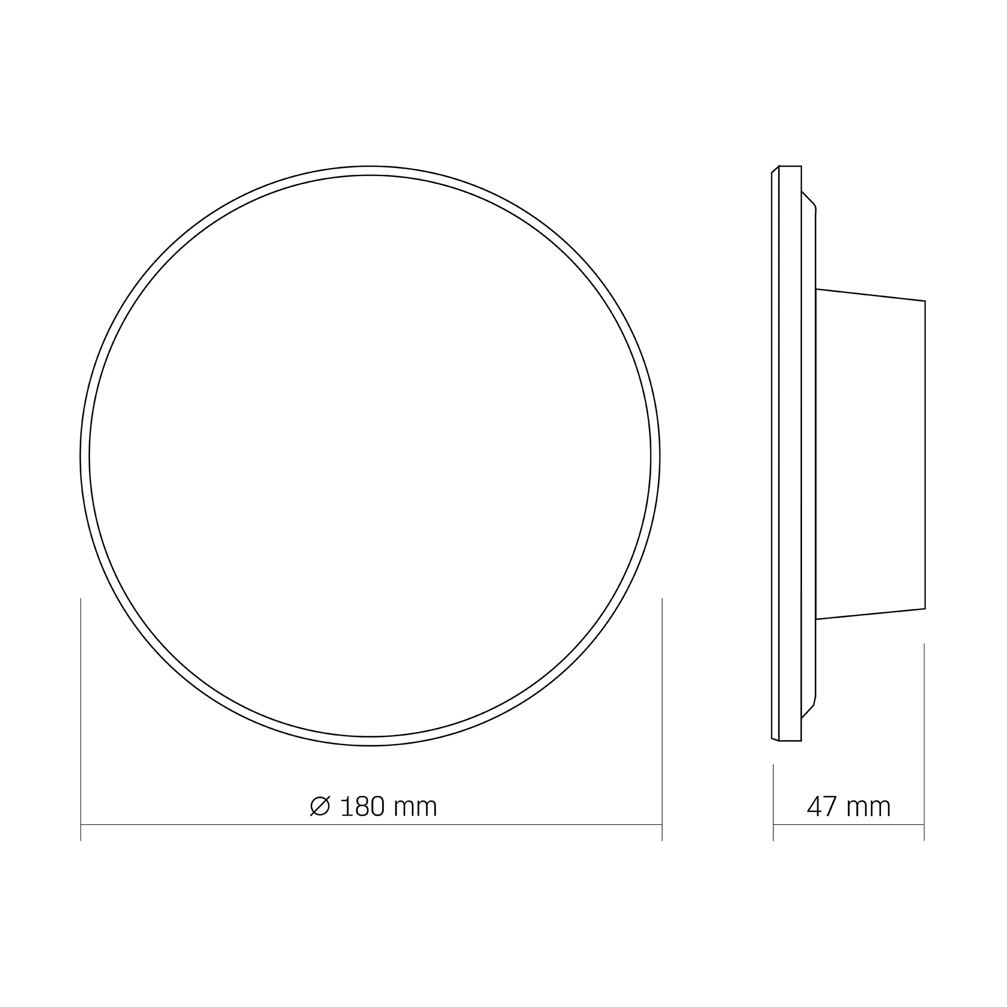 LED lampa ścienna IP65 VIDEX 12W - oświetlenie zewnętrzne i wewnętrzne