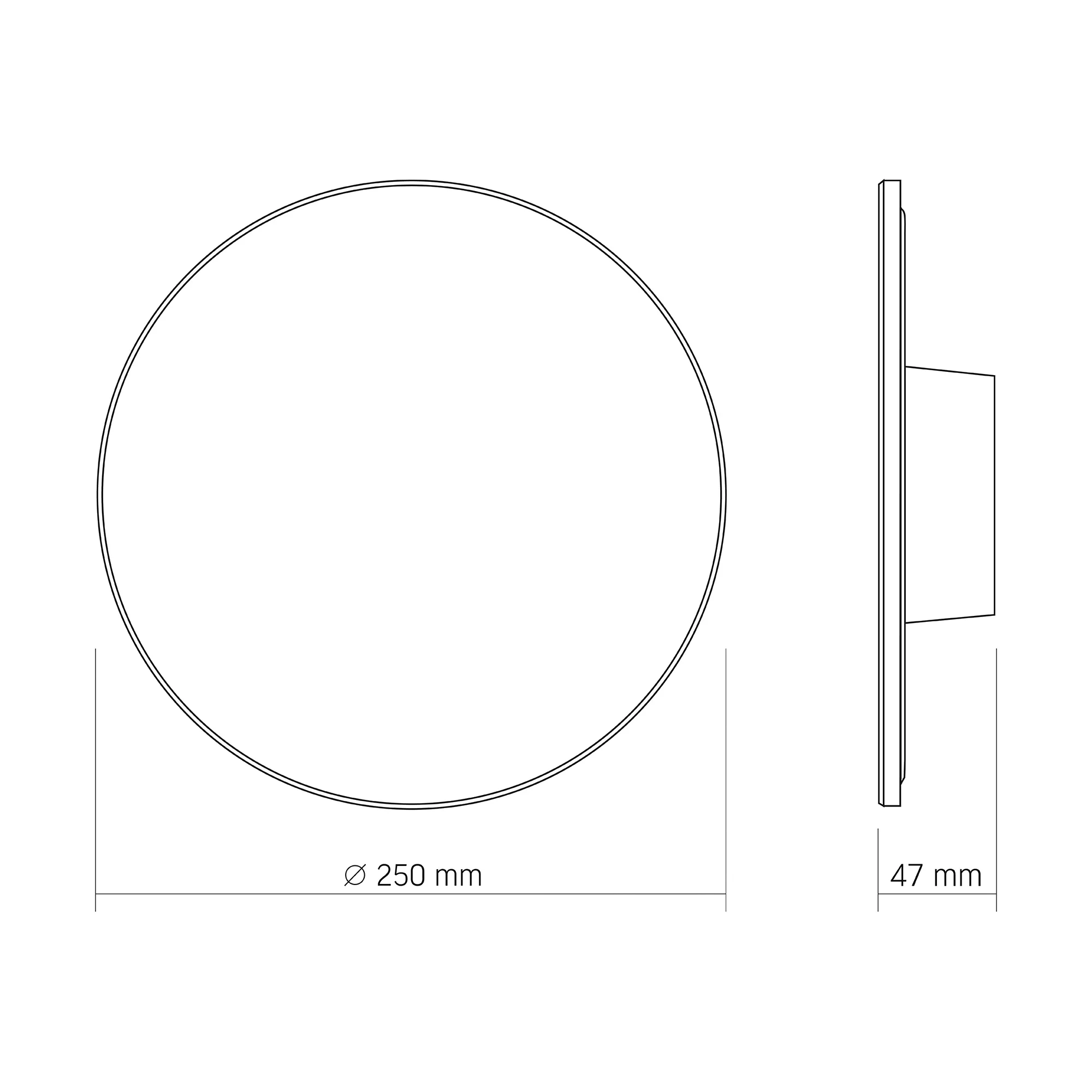 LED lampa ścienna IP65 VIDEX 18W – oświetlenie wewnętrzne i zewnętrzne