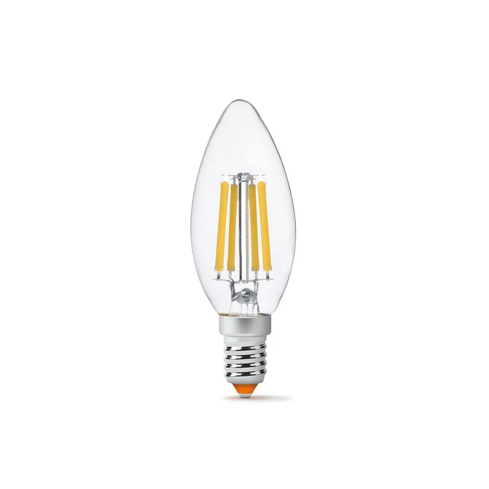 ⭐ Żarówka LED E14 C35 6W Neutralna biel ⭐