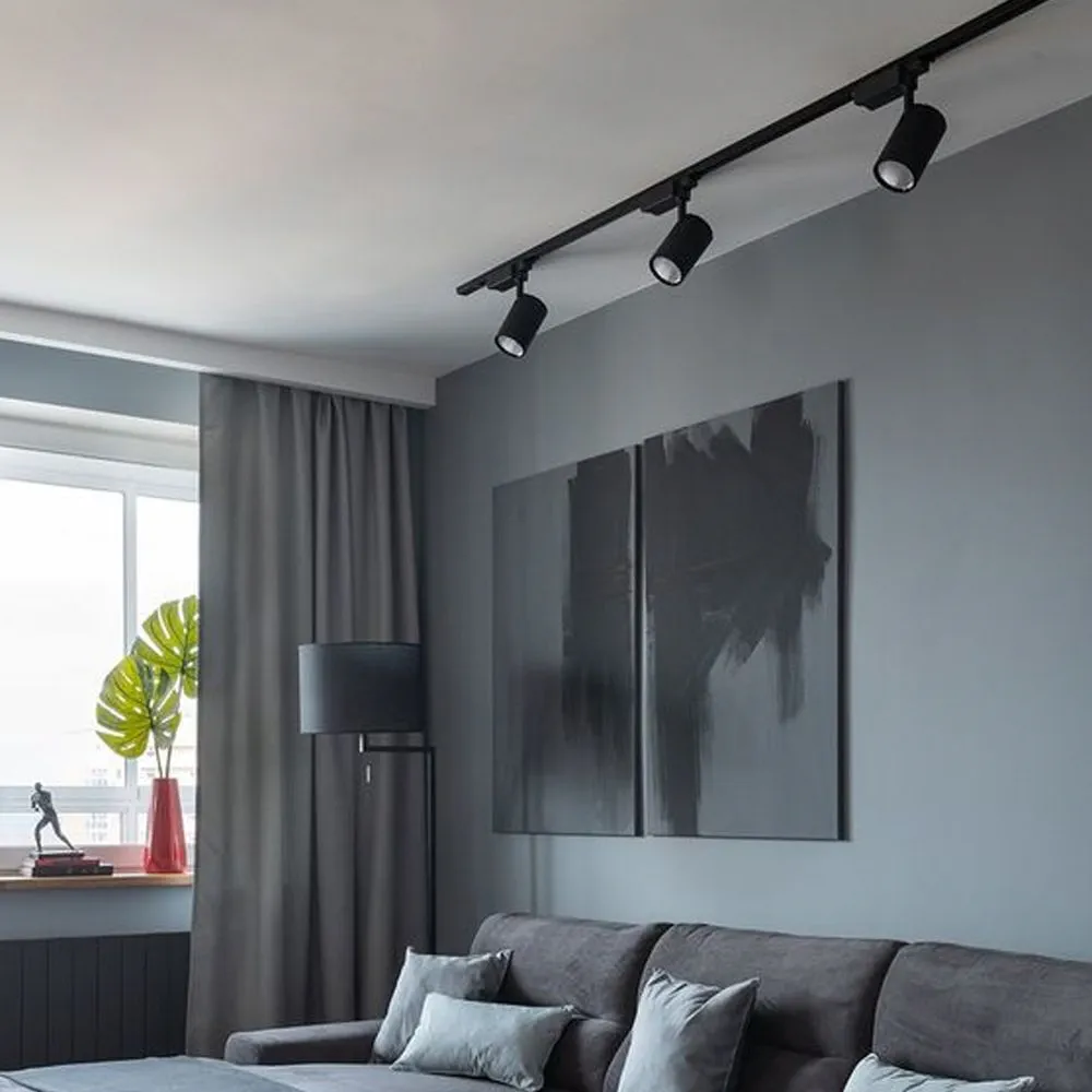 ⭐ Reflektor szynowy LED 30W czarny ⭐