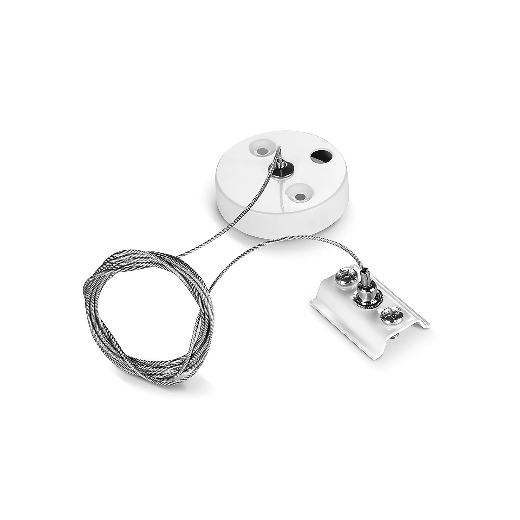 ⭐ Zestaw zawieszenia do szynoprzewodu VIDEX biały ⭐