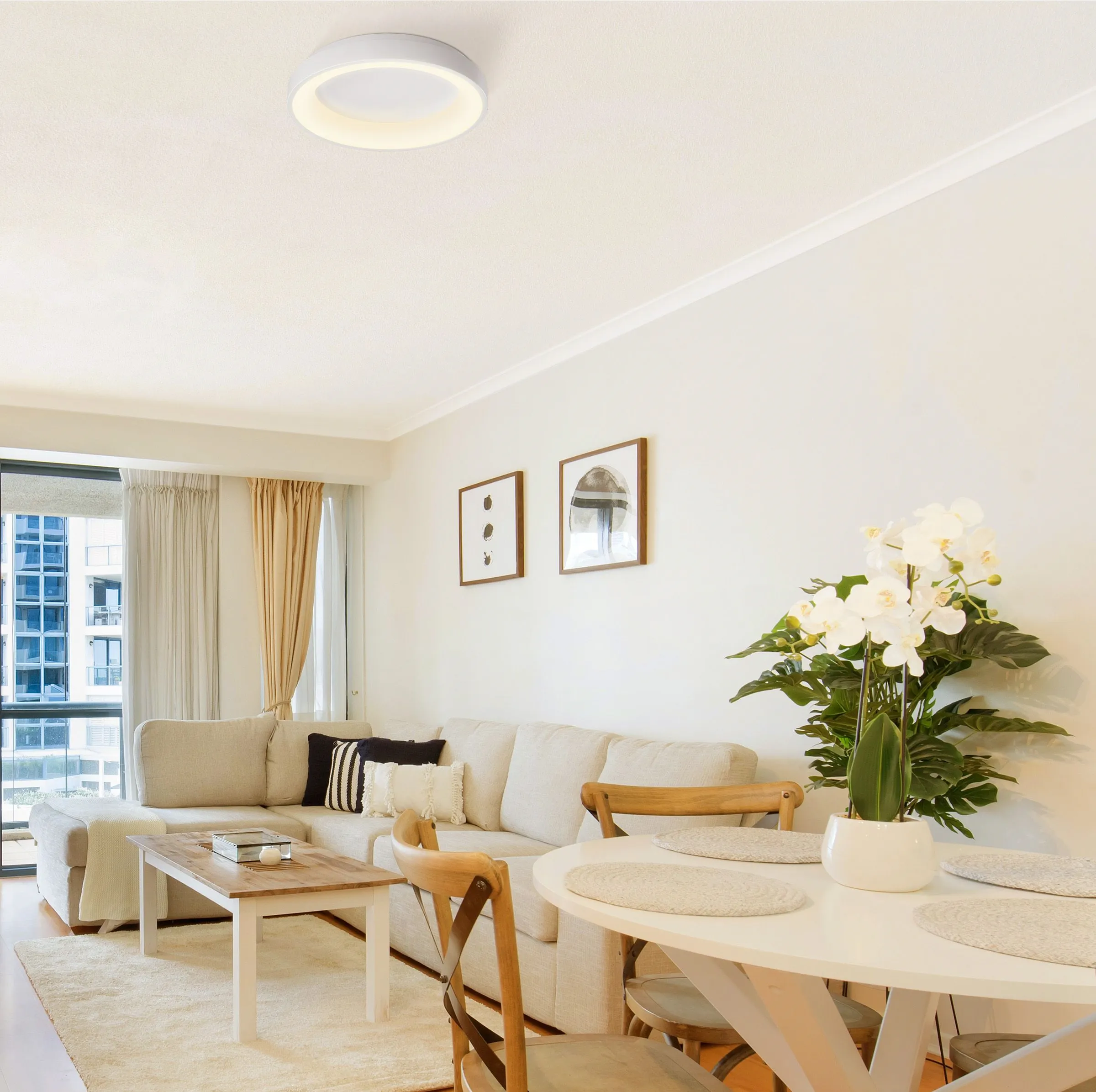 ⭐ Plafon LED VIDEX EDGE 72W biały zimna biel ⭐