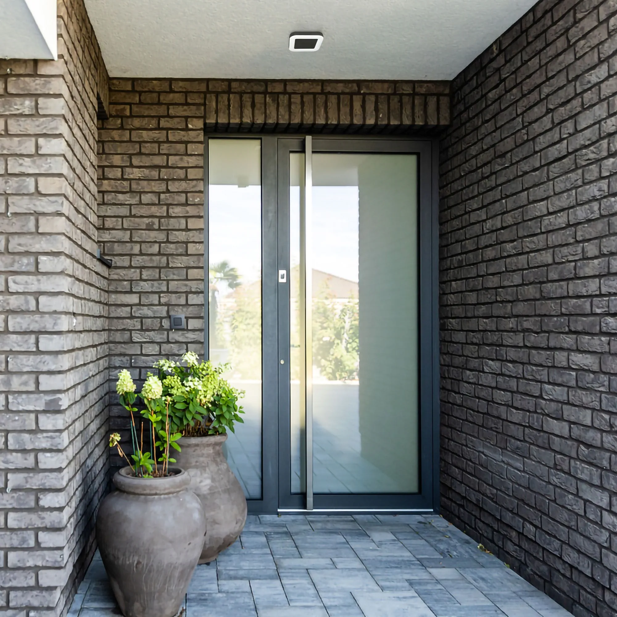 ⭐ Lampa LED natynkowa zewnętrzna 15W 5000K IP65 czarna ⭐