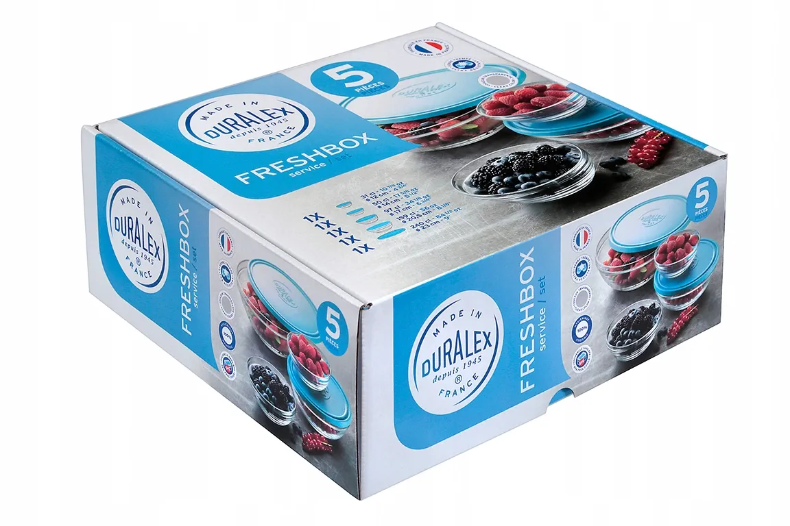 Szklane pojemniki na żywność – przechowywanie w stylu