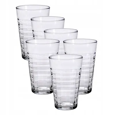 DUŻE Szklanki do napojów DRINKÓW Duralex PRISME 500ml