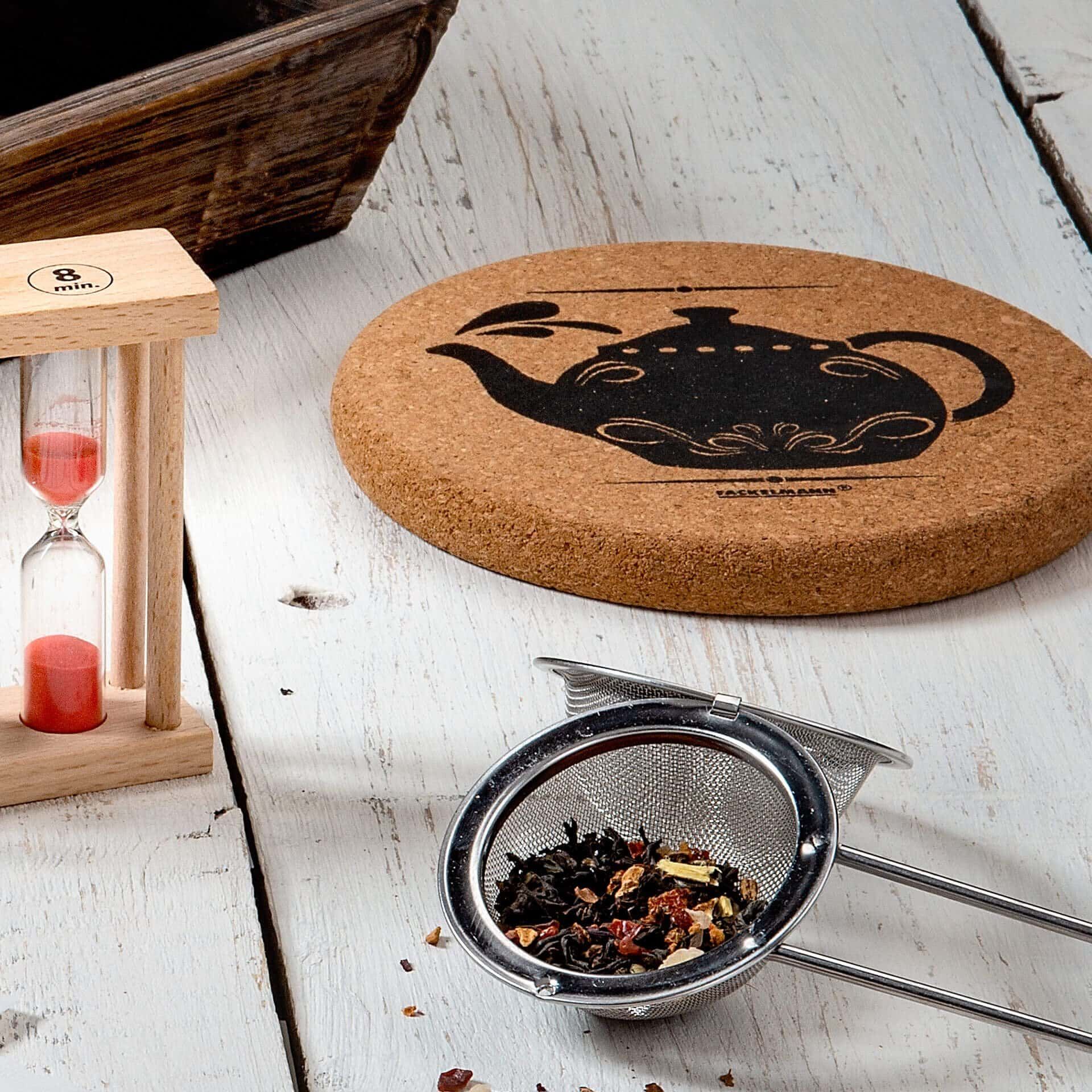 Podkładka pod dzbanek z naturalnego korka – doskonała ochrona dla Twojego stołu