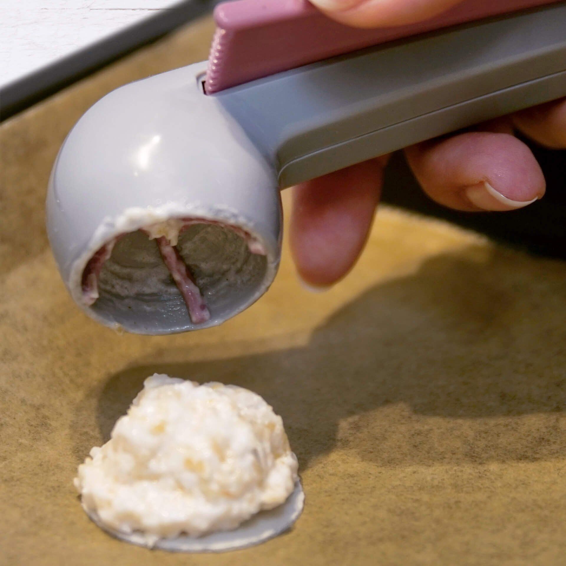 Mini makronator do ciasteczek - łatwe i szybkie formowanie