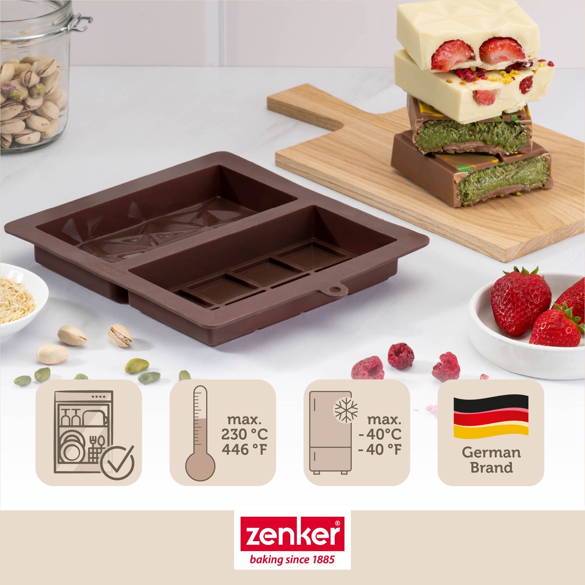 Forma silikonowa do czekolady dubajskiej - łatwe przygotowanie pysznych słodkości