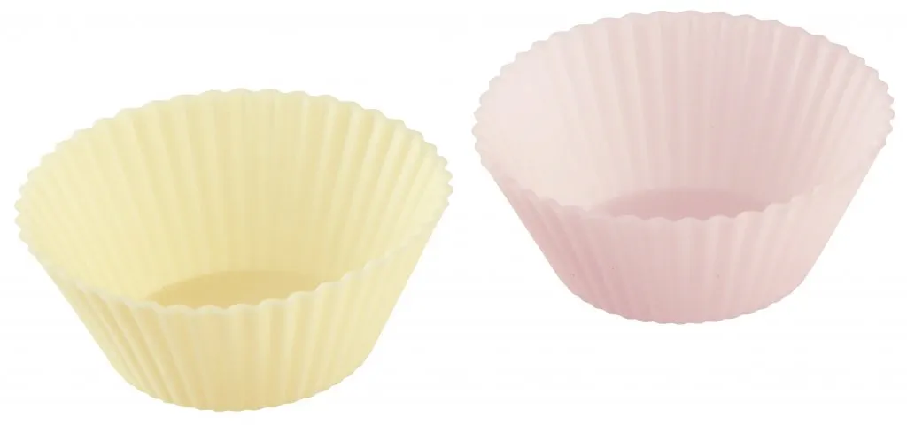 Foremki do muffinek silikonowe – wypiek w kolorze