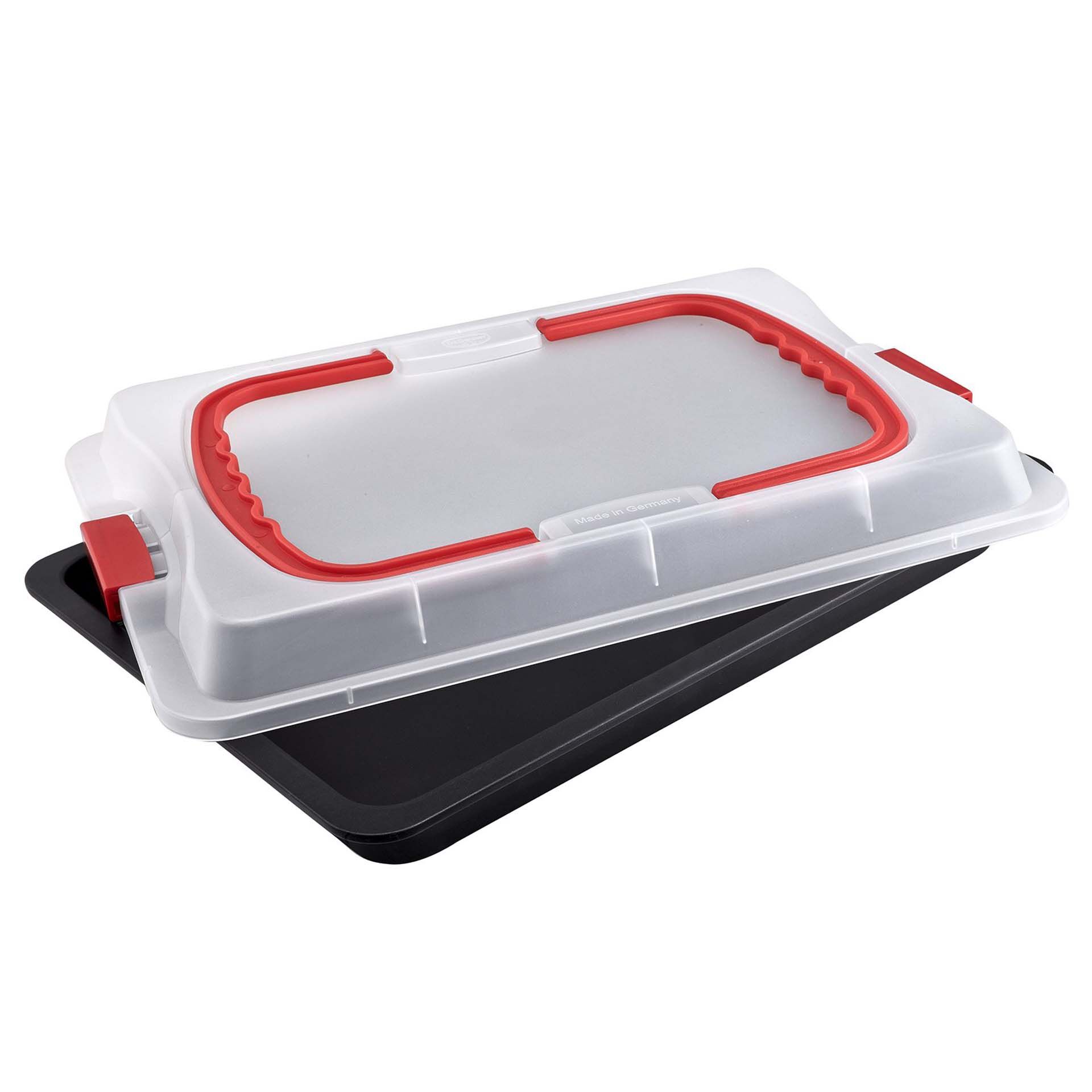 Blacha do pieczenia z osłoną transportową – wygodne pieczenie i transport