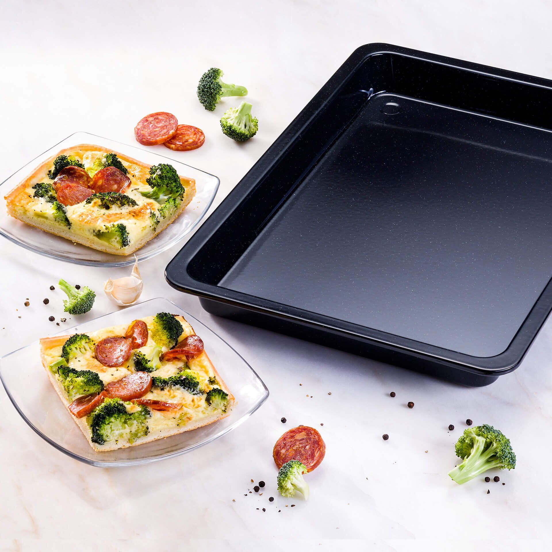 Blacha do pieczenia i pizzy z emalii – doskonałe wyniki pieczenia